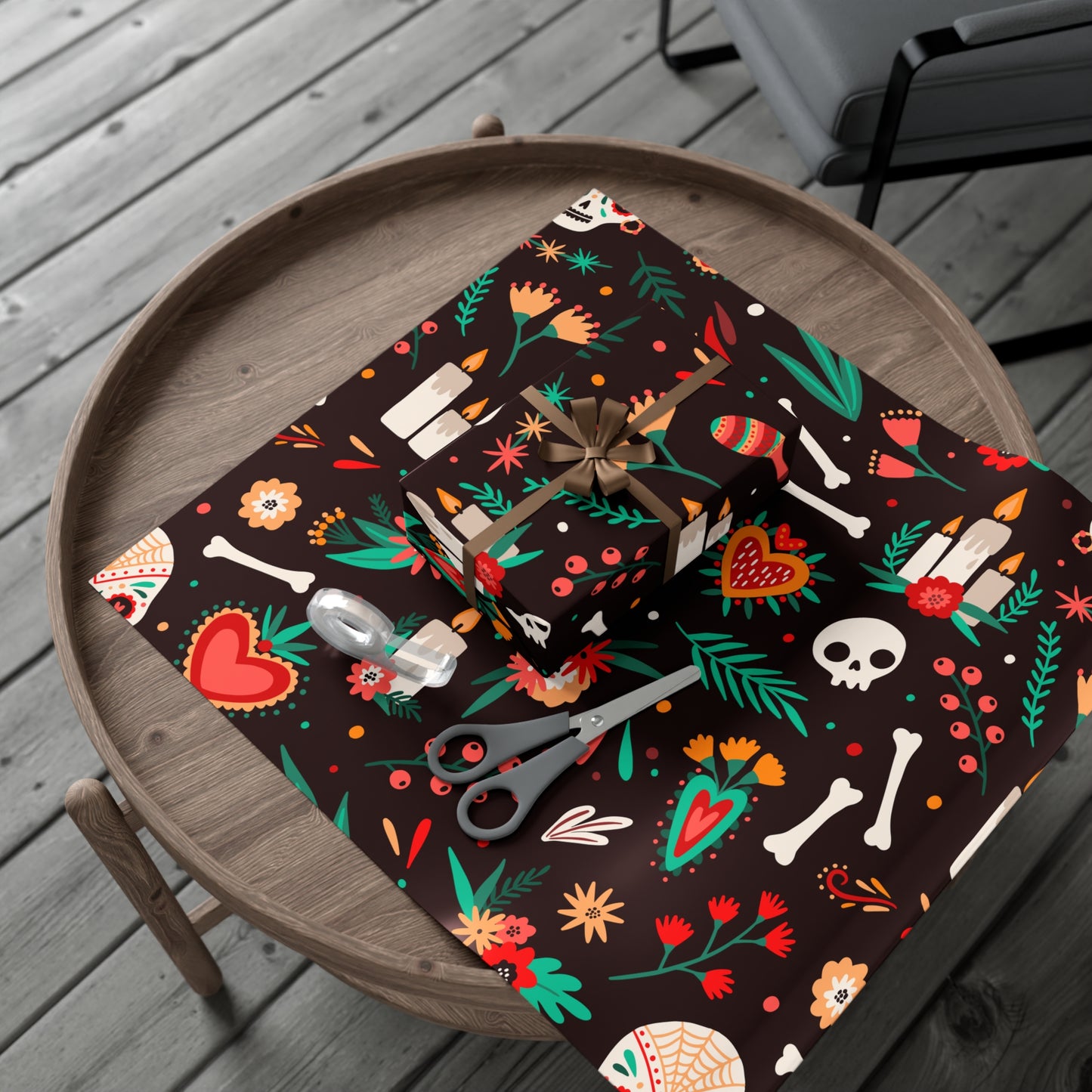 Black Ghost - Gift Wrap Papers - 13850