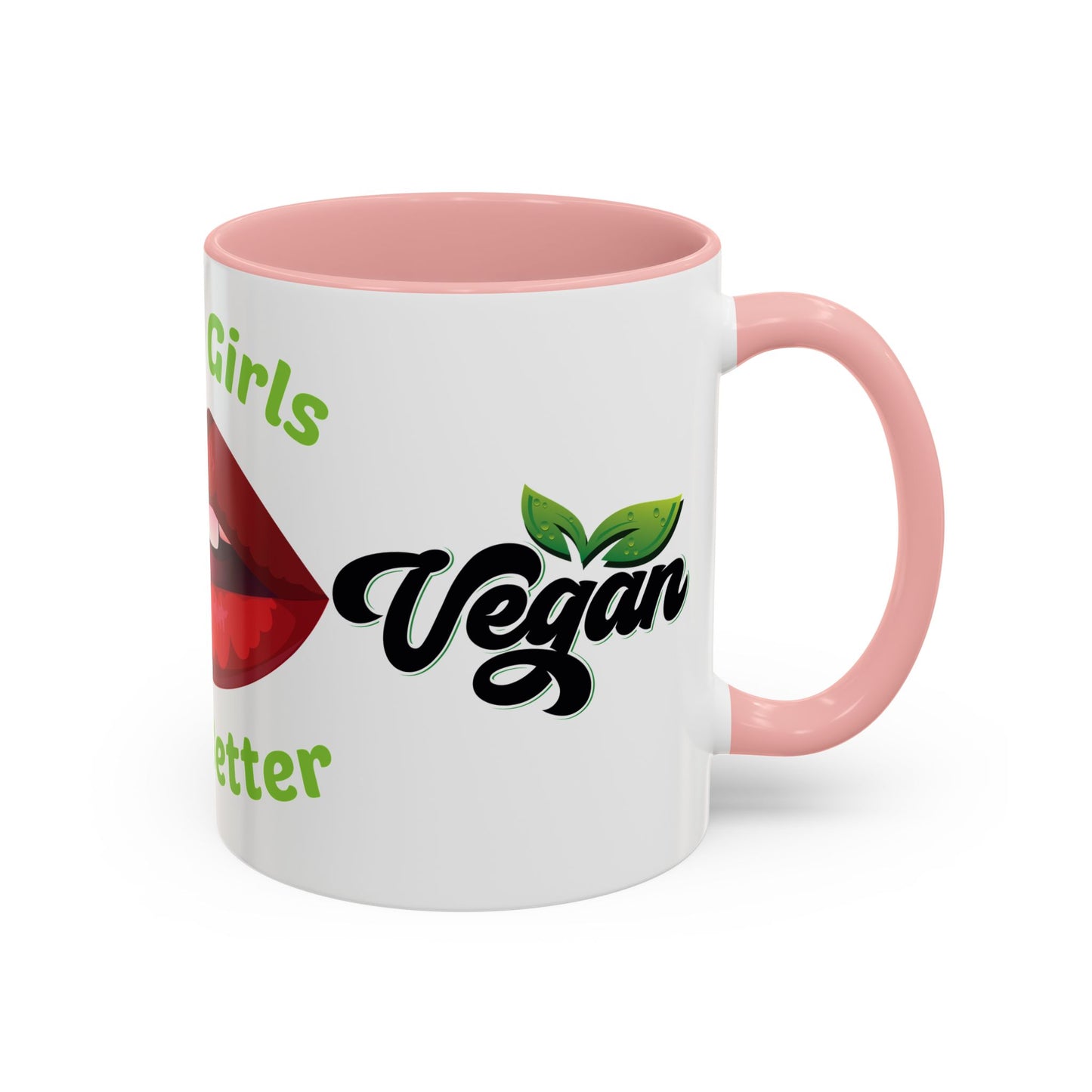 Vegan Girls Taste Better - Accent Coffee Mug (11, 15oz)