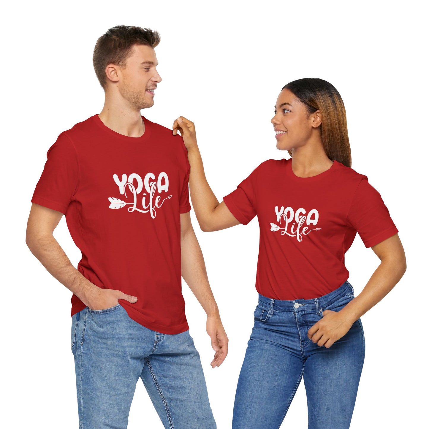 Yoga Life - Unisex Jersey Short Sleeve Tee