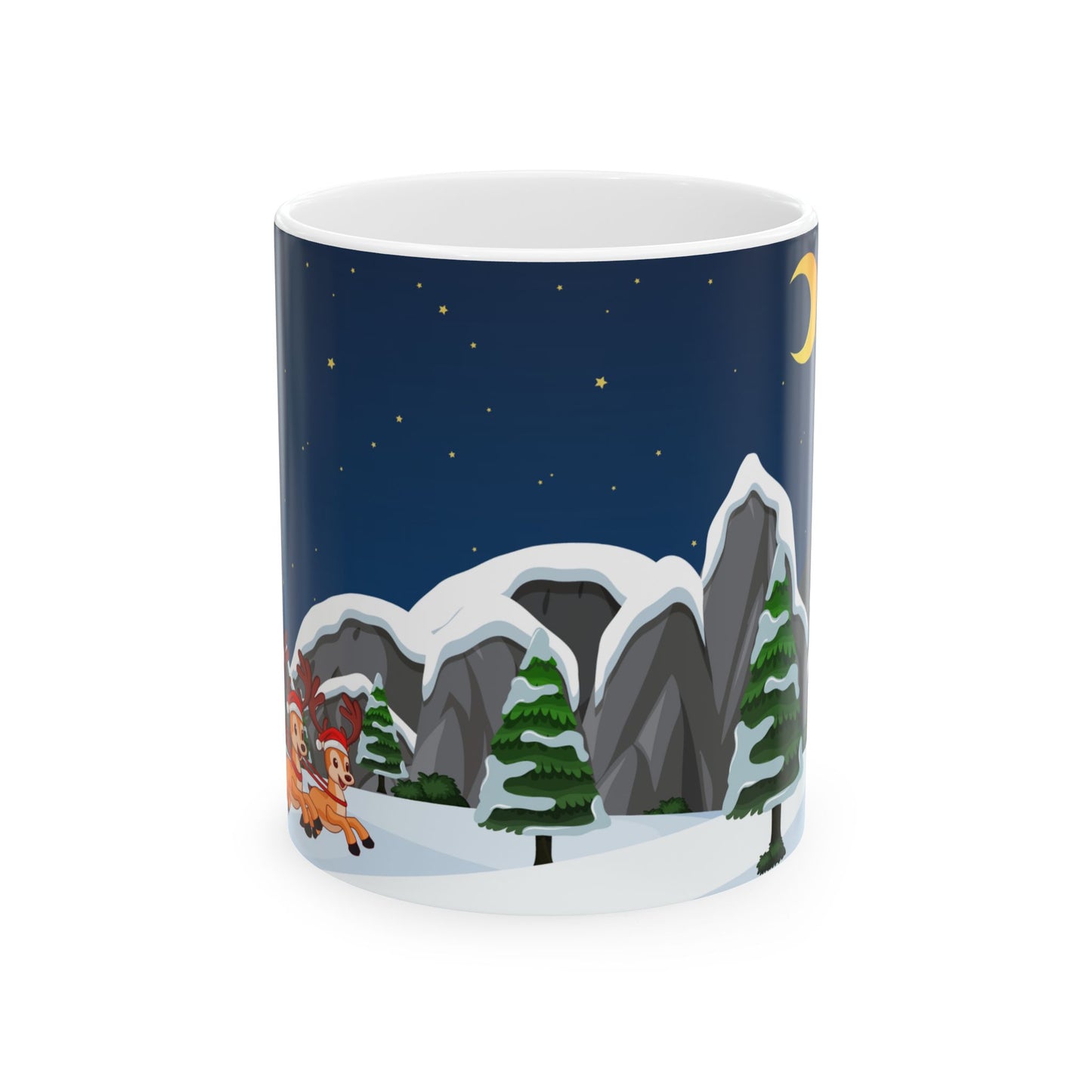 Santa's Arrival - Ceramic Mug, (11oz, 15oz) - 10451