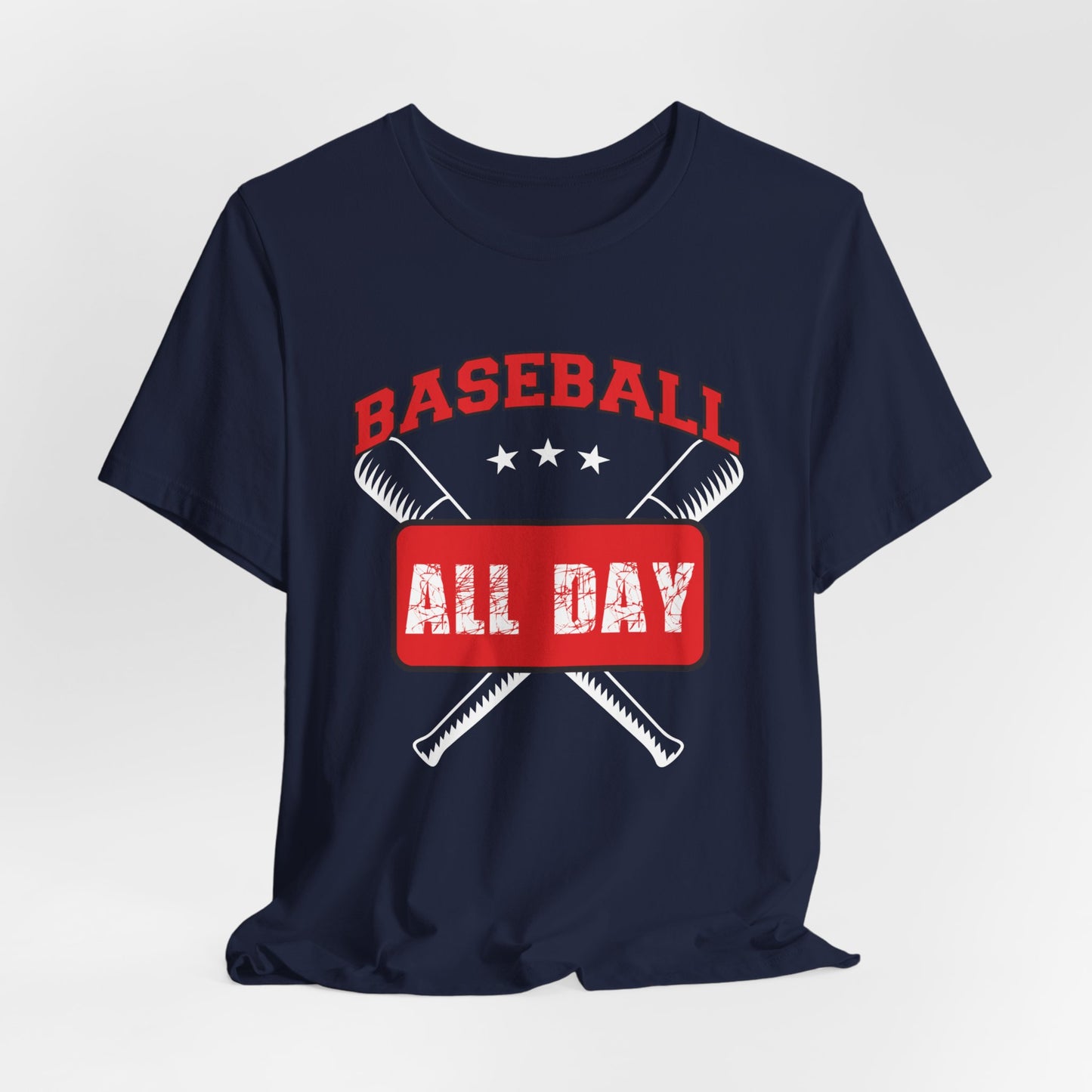 Baseball All Day - Unisex Jersey Short Sleeve Tee