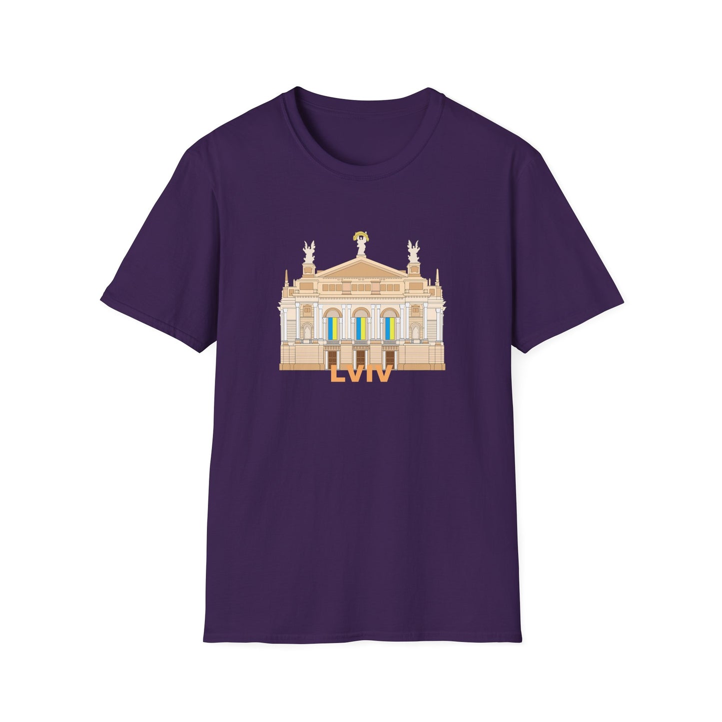 Lviv T-Shirt - Unisex Softstyle Tee - 12268