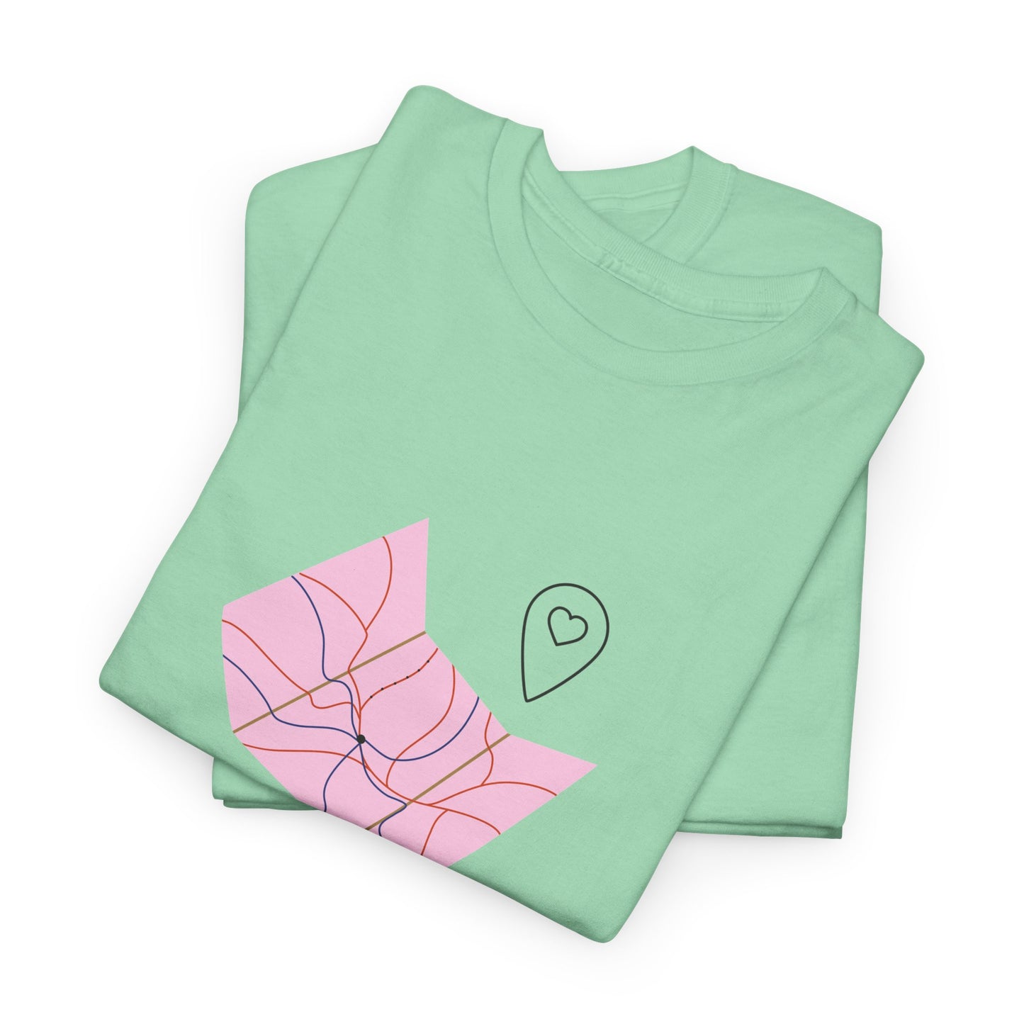 Follow Your Heart - Unisex Heavy Cotton Tee - 11445