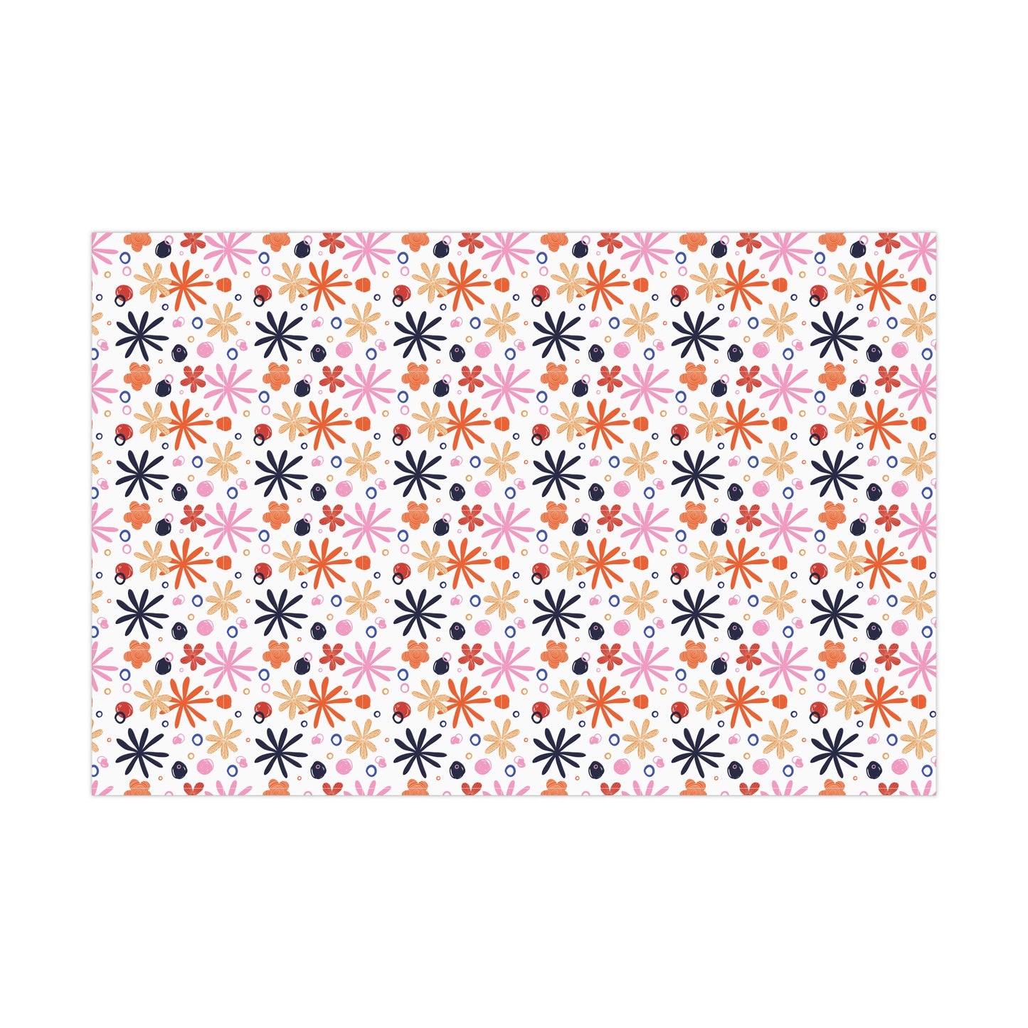 Colorful Flowers - Gift Wrap Papers - 10213