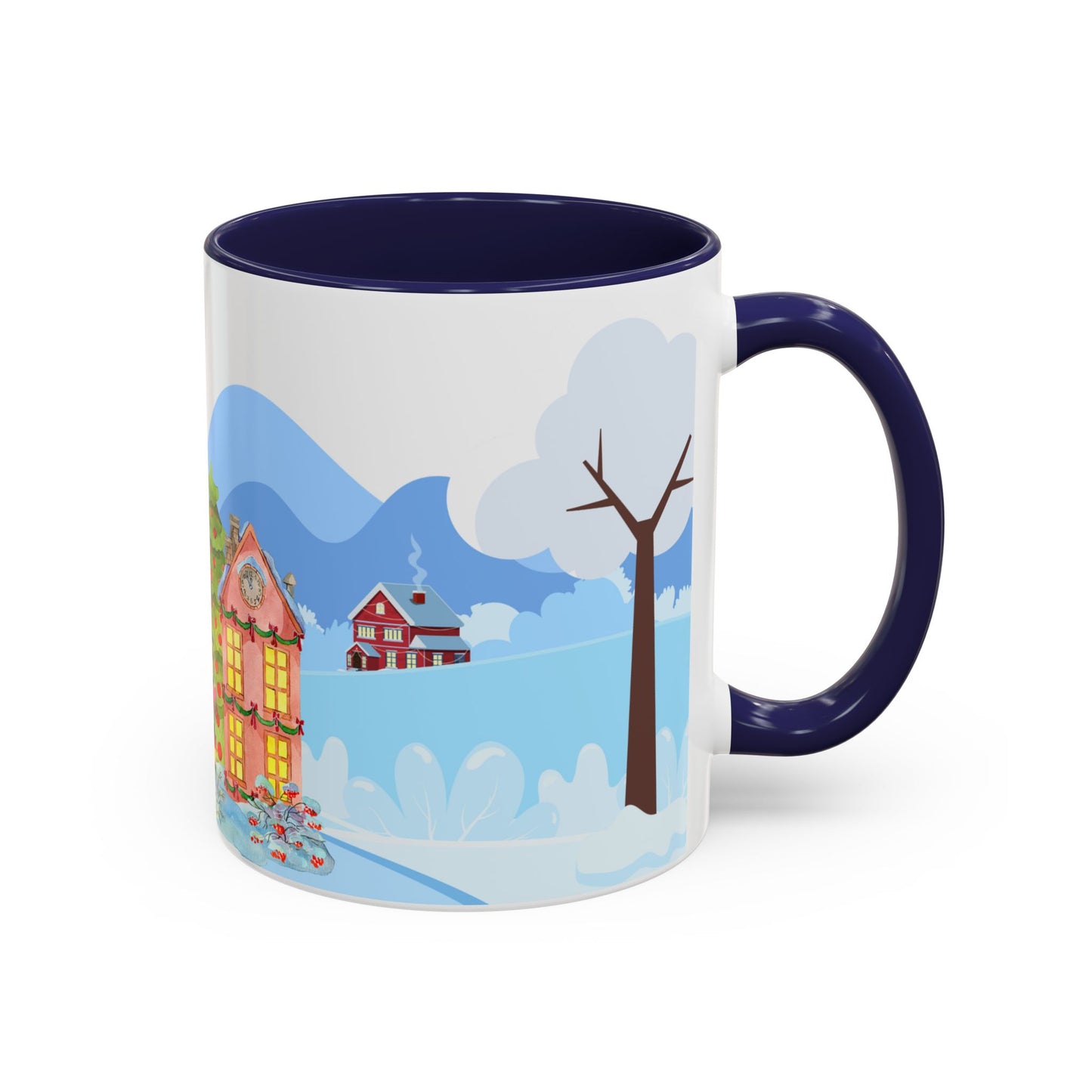 Christmas Day - Accent Coffee Mug (11, 15oz) - 10457