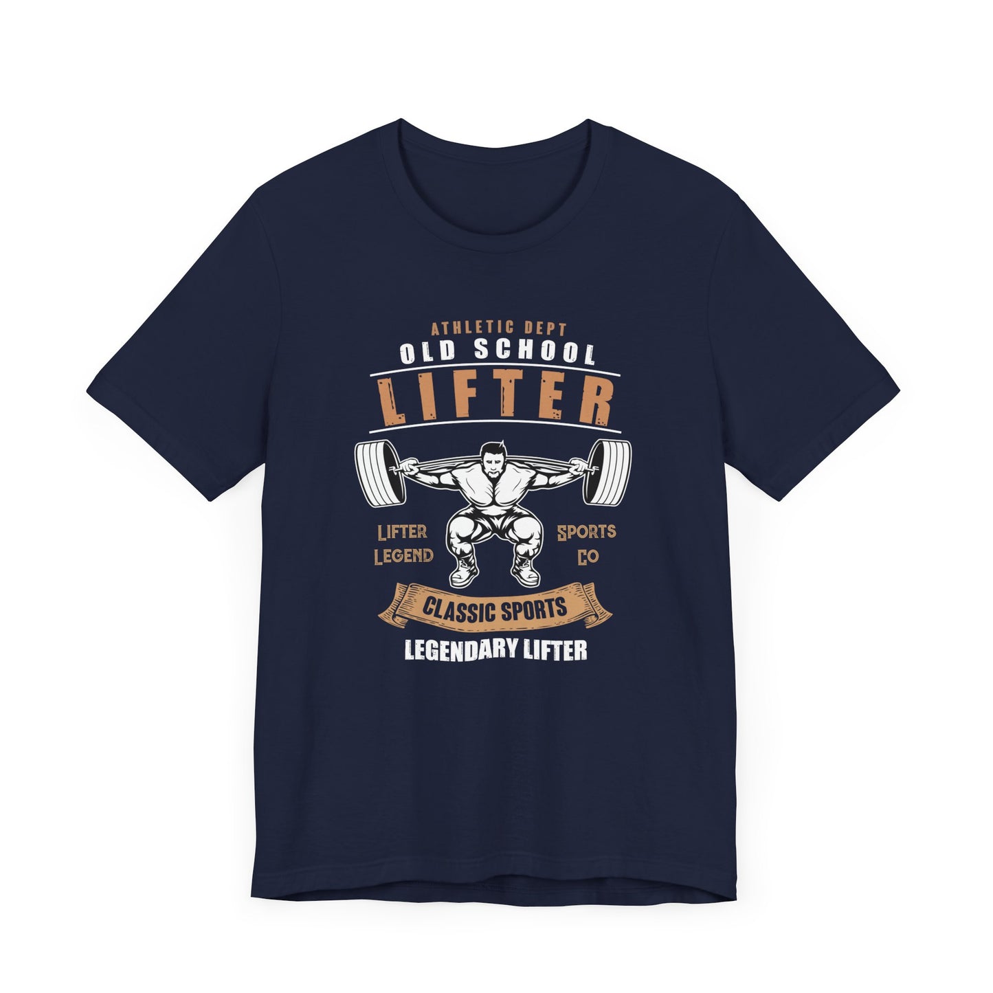 Gym: Old School Lifter - Unisex Jersey Short Sleeve Tee