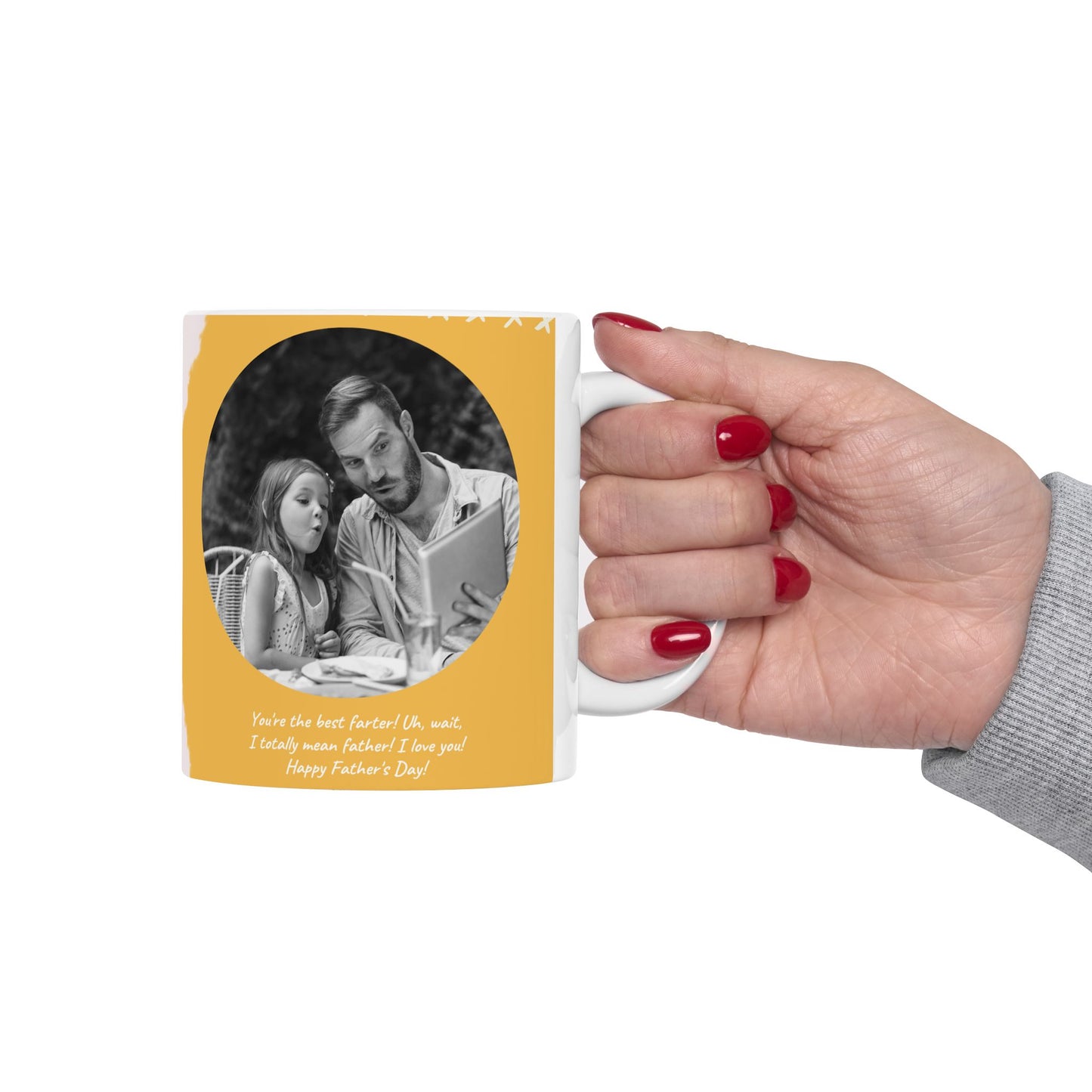 "Hey Dad, Did You Know? You're Stinkin' Cool!" Ceramic Mug - 12904