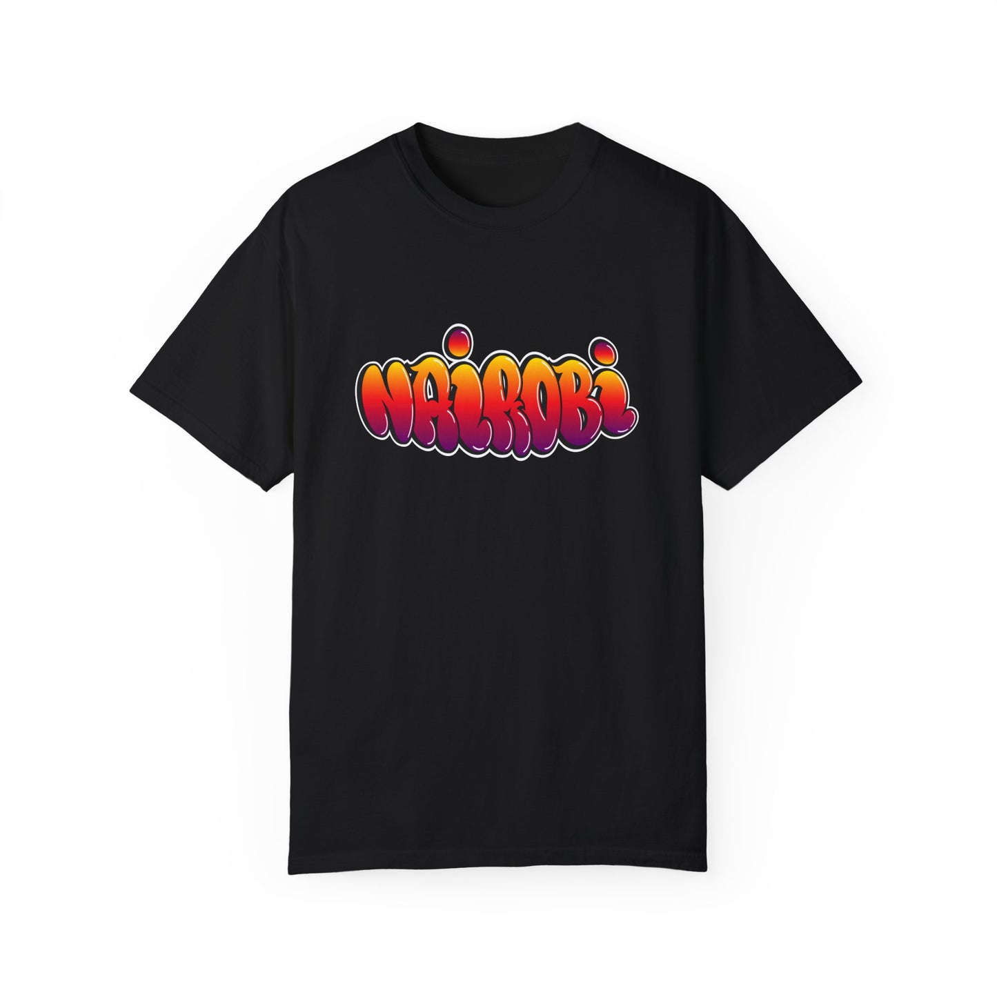 Nairobi Graphic T-Shirt - Unisex Garment-Dyed Tee - 12181