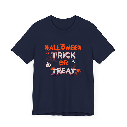 Halloween, Trick or Treat - Unisex Jersey Short Sleeve Tee - 12308