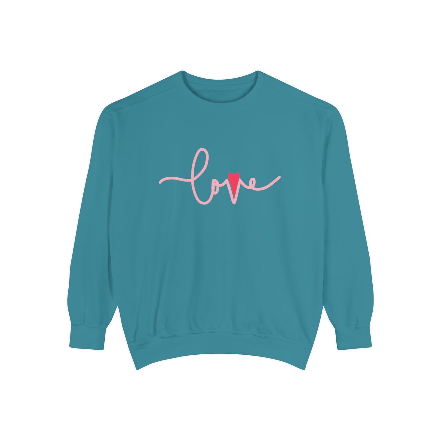 Love - Unisex Garment-Dyed Sweatshirt - 11476