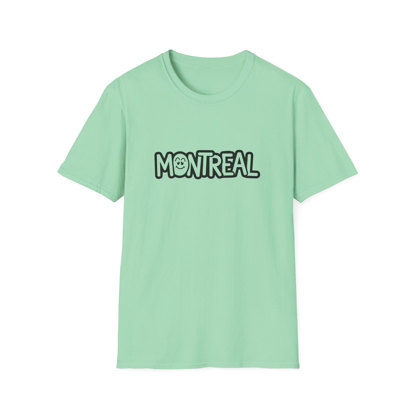 Montreal Unisex Softstyle T-Shirt - Casual Streetwear Tee - 12192