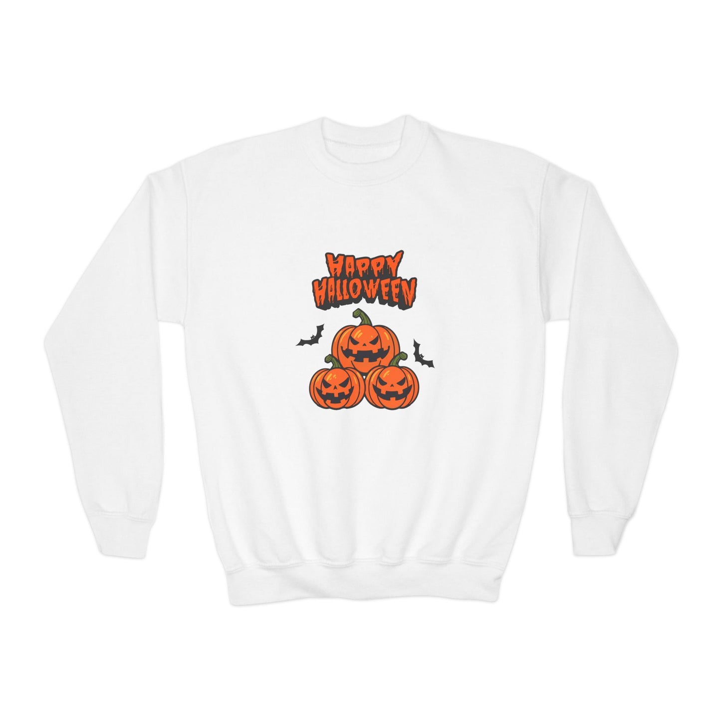 Happy Halloween - Youth Crewneck Sweatshirt