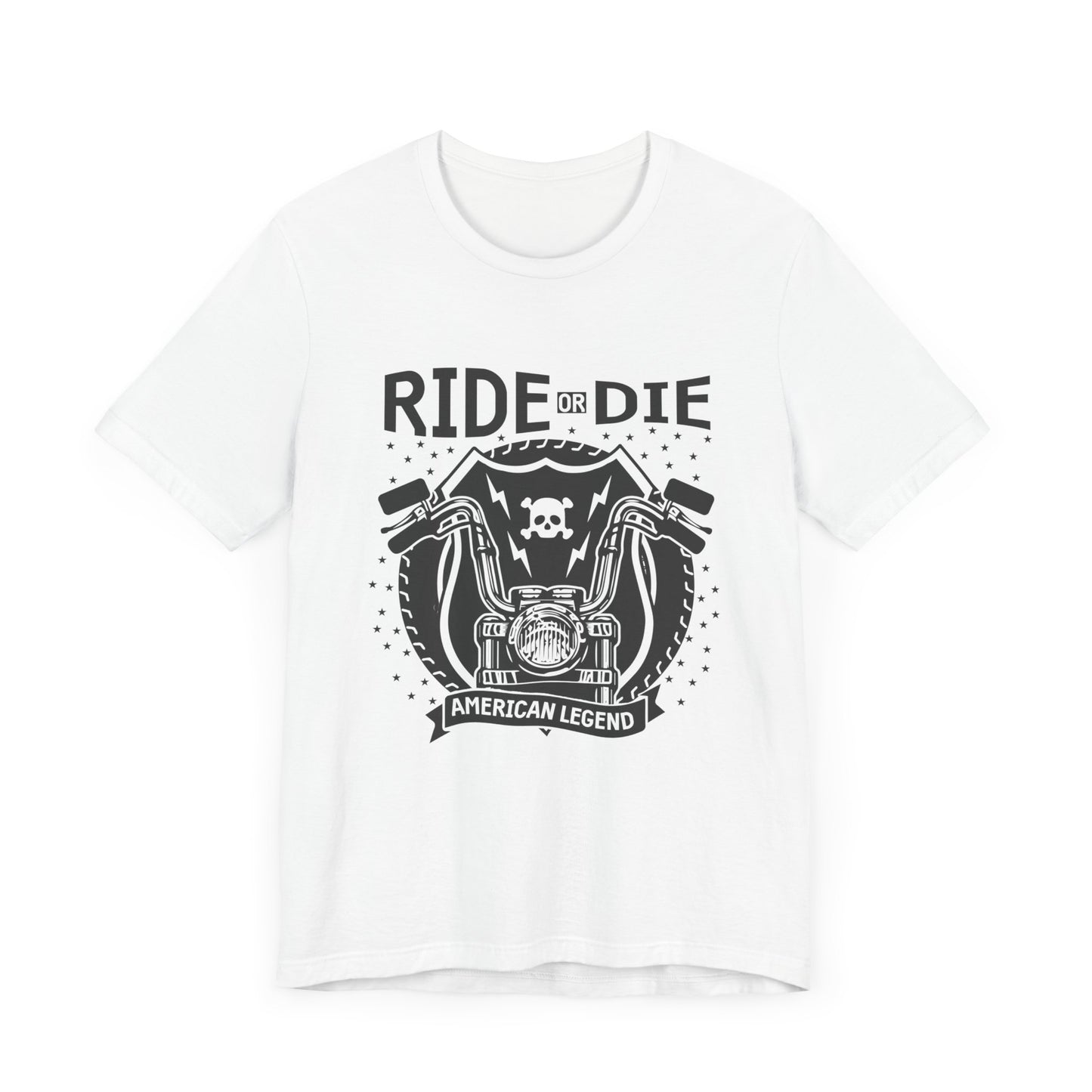 Ride or Die, American Legend - Unisex Jersey Short Sleeve Tee