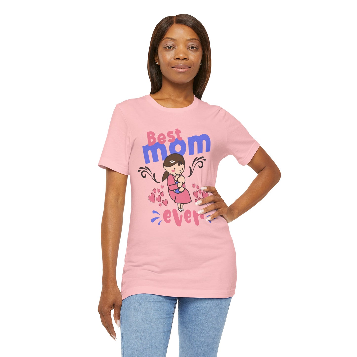 Best Mom Ever - Unisex Jersey Short Sleeve Tee - 13043