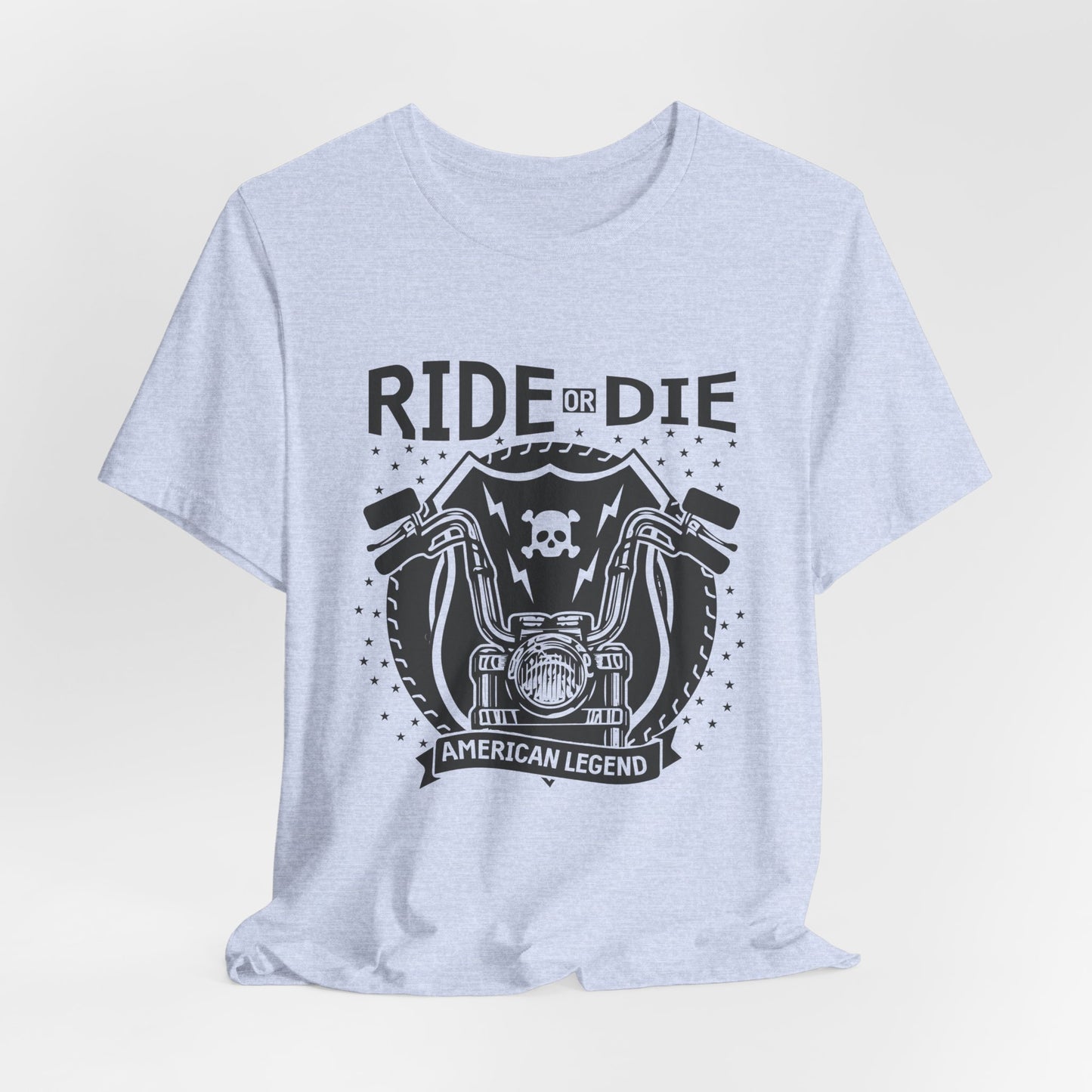 Ride or Die, American Legend - Unisex Jersey Short Sleeve Tee - 13261