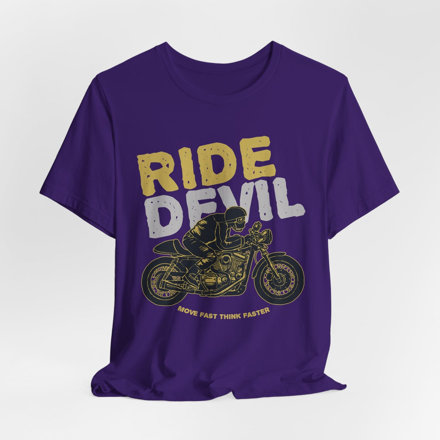 Ride Devil - Unisex Jersey Short Sleeve Tee - 13642