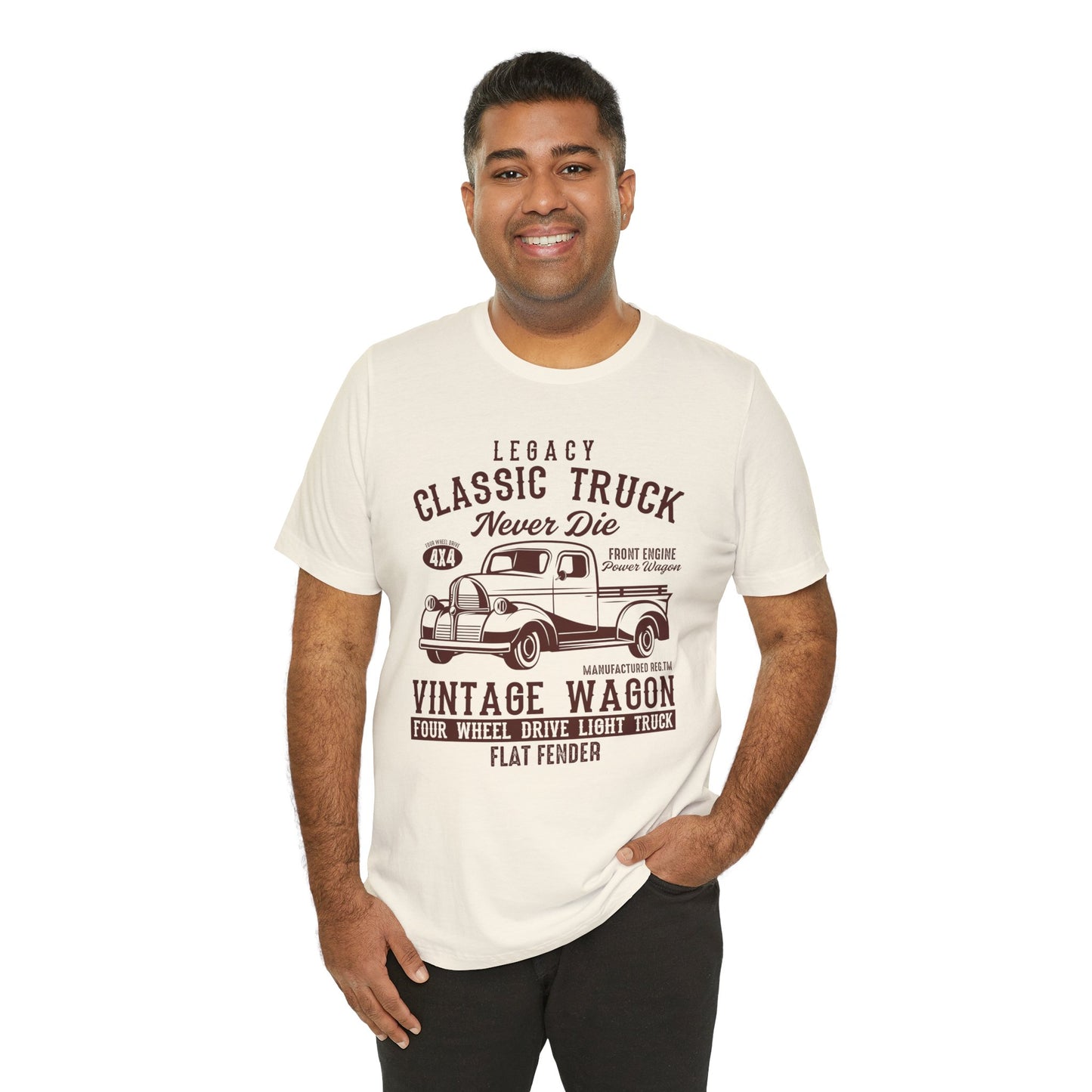 Legacy Classic Truck Never Die - Unisex Jersey Short Sleeve Tee - 12898