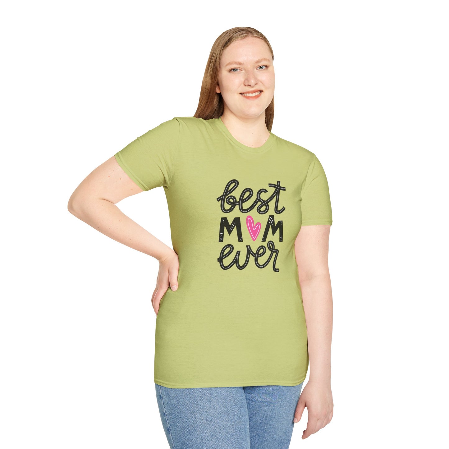 Best Mom Ever Unisex Softstyle T-Shirt - Perfect Gift for Mother's Day - 12464