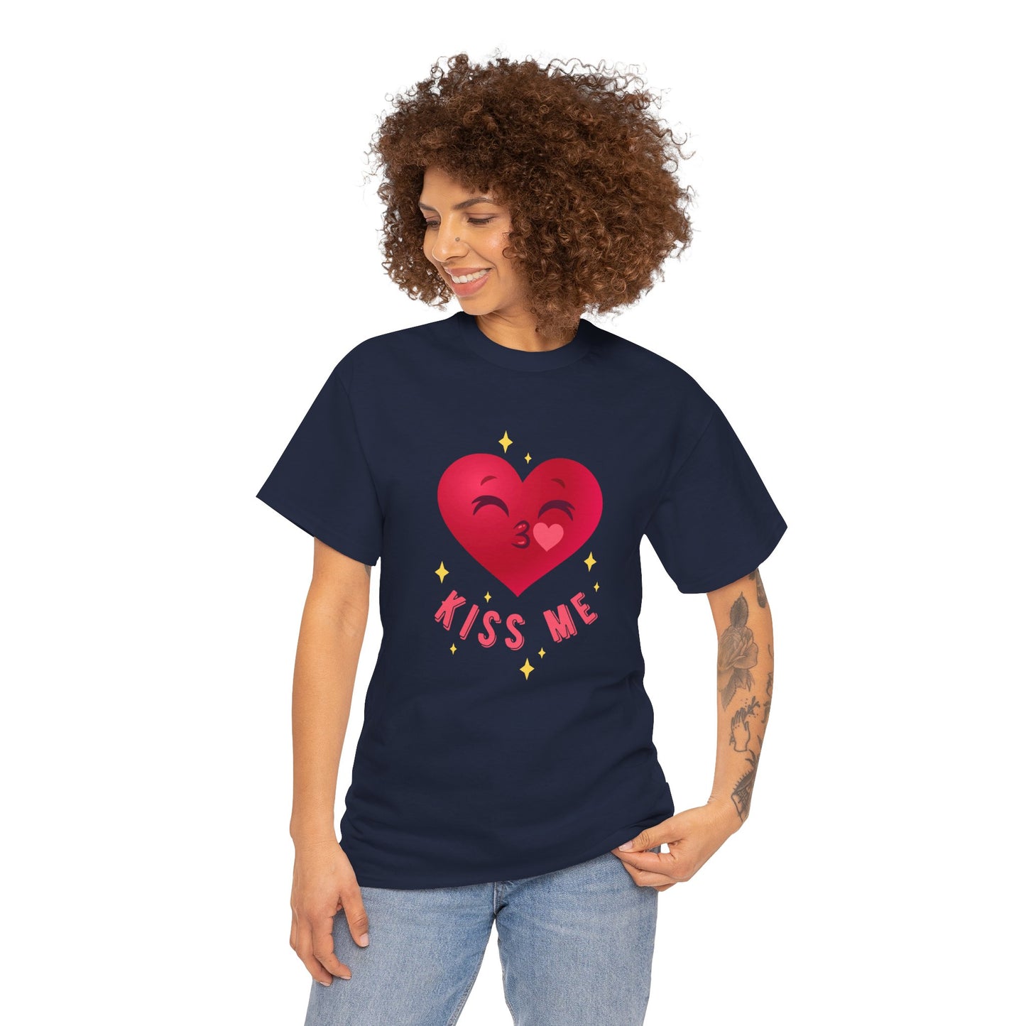 Kiss Me - Unisex Heavy Cotton Tee - 11521