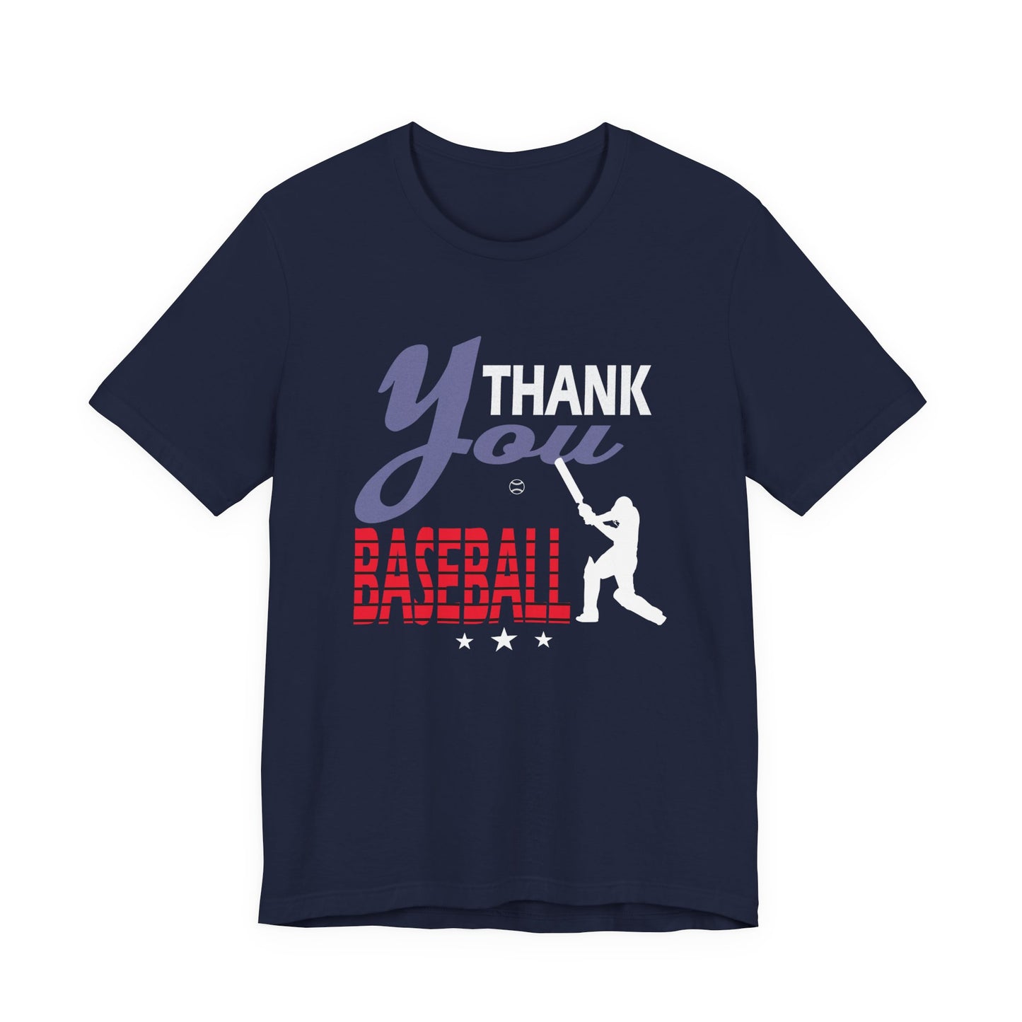 Thank You Baseball - Unisex Jersey Short Sleeve Tee - 13906
