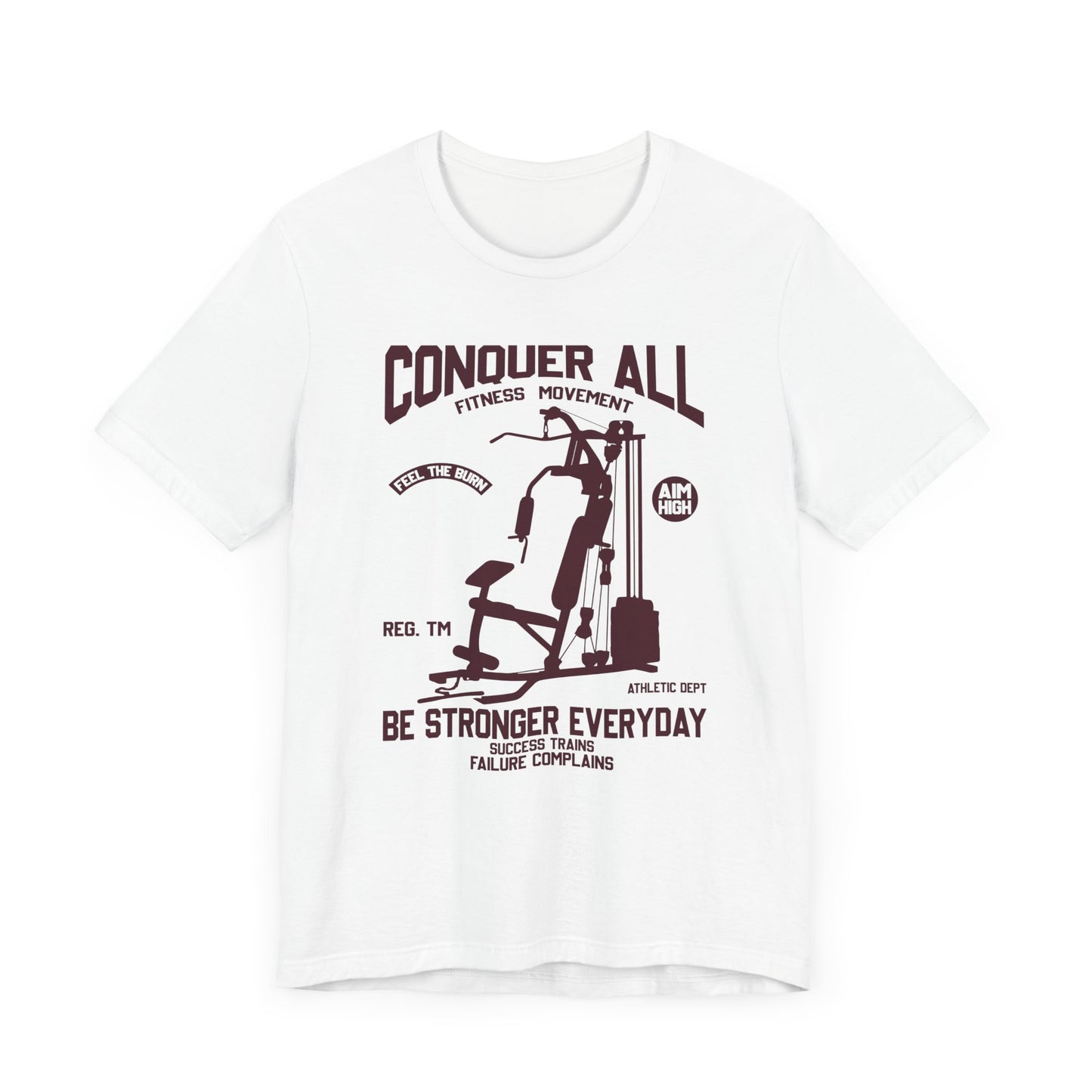 Gym: Be Stronger Every Day - Unisex Jersey Short Sleeve Tee