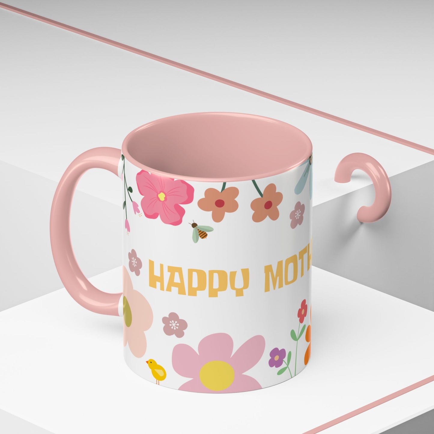 Floral Happy Mother's Day Coffee Mug - 11oz & 15oz - 11915