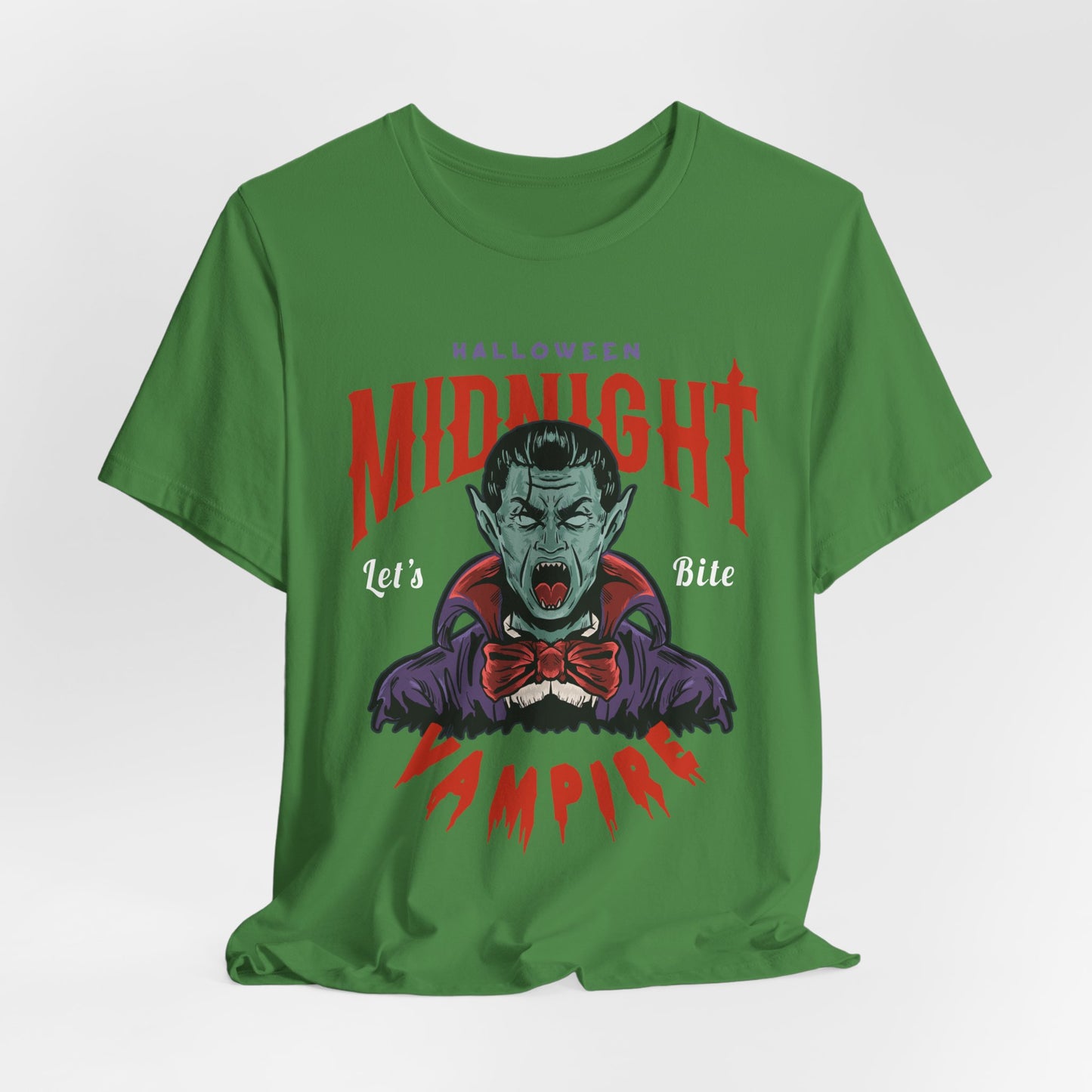 Halloween Midnight, Let's Bite Vampire - Unisex Jersey Short Sleeve Tee - 12937