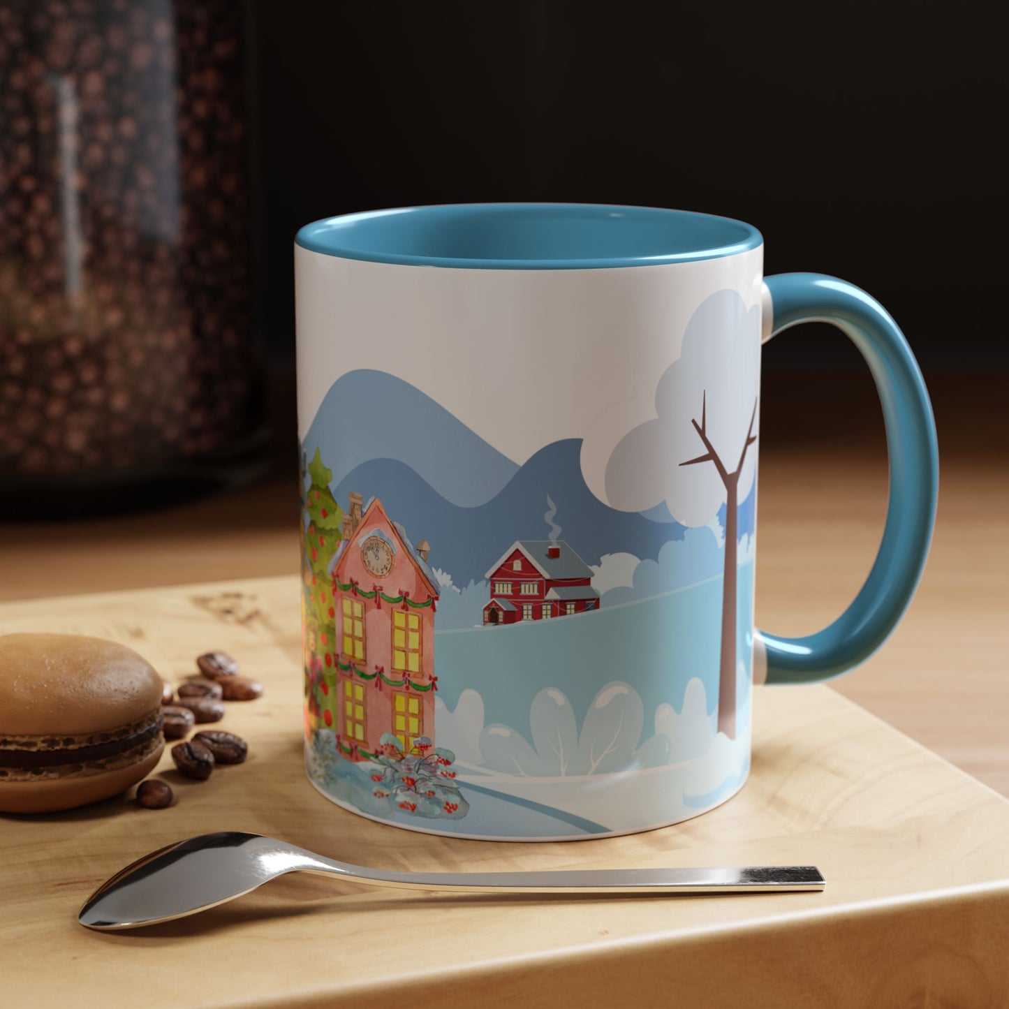 Christmas Day - Accent Coffee Mug (11, 15oz) - 10457