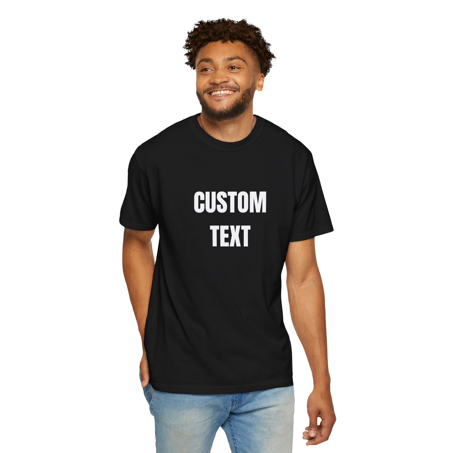 Custom Novelty T-Shirt – Unisex Garment-Dyed Cotton Tee - 14681