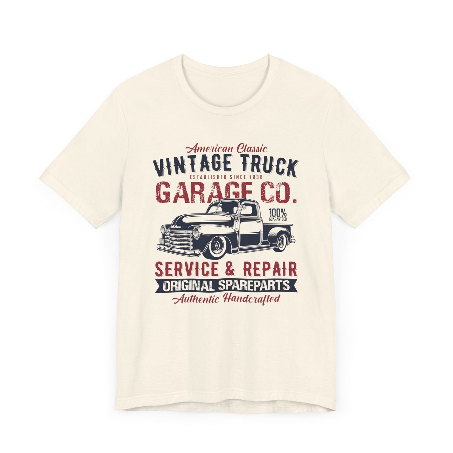 American Classic Vintage Truck - Unisex Jersey Short Sleeve Tee - 12611