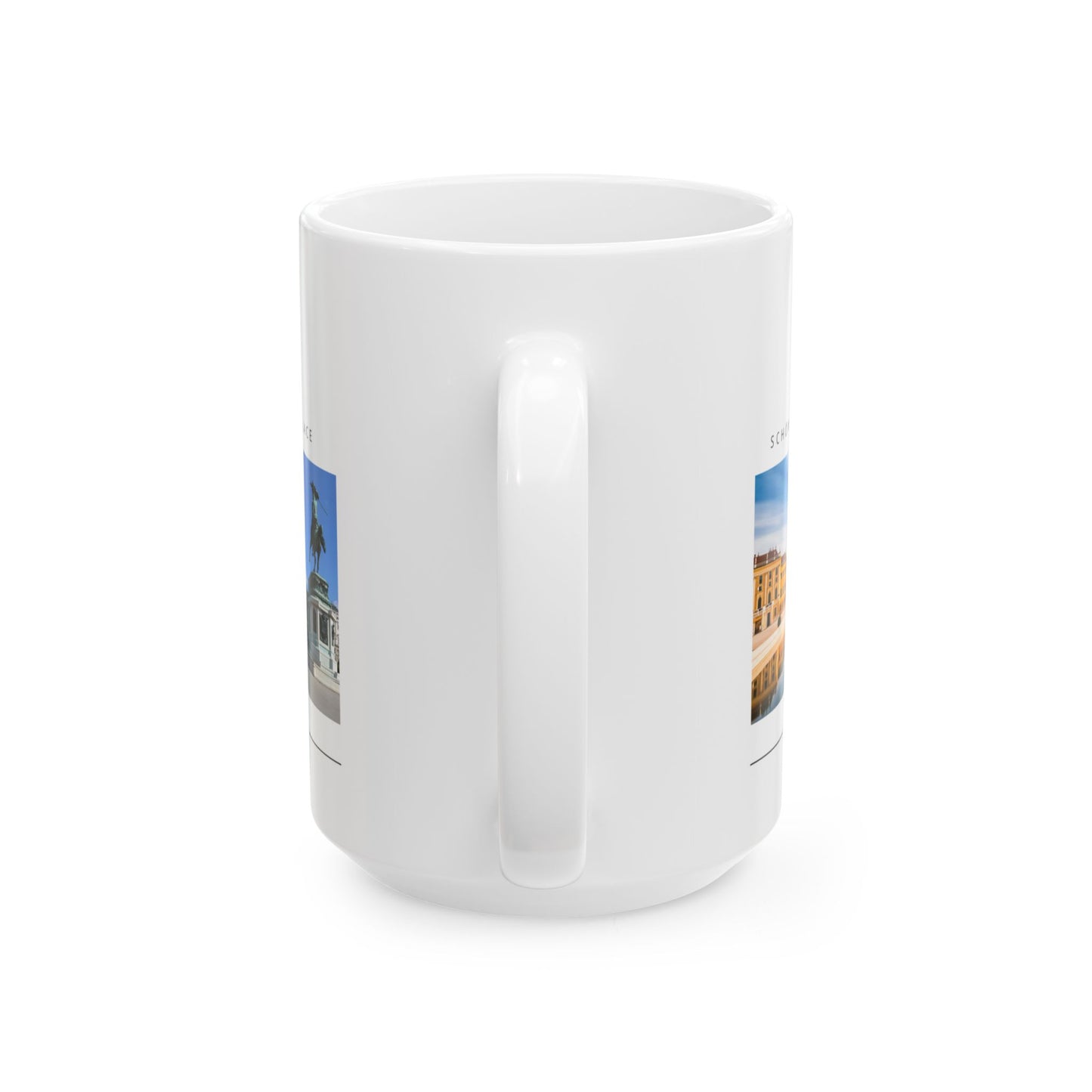 Hello Vienna! Scenic Ceramic Mug - 11oz & 15oz, Perfect for Travelers & Coffee Lovers - 12166