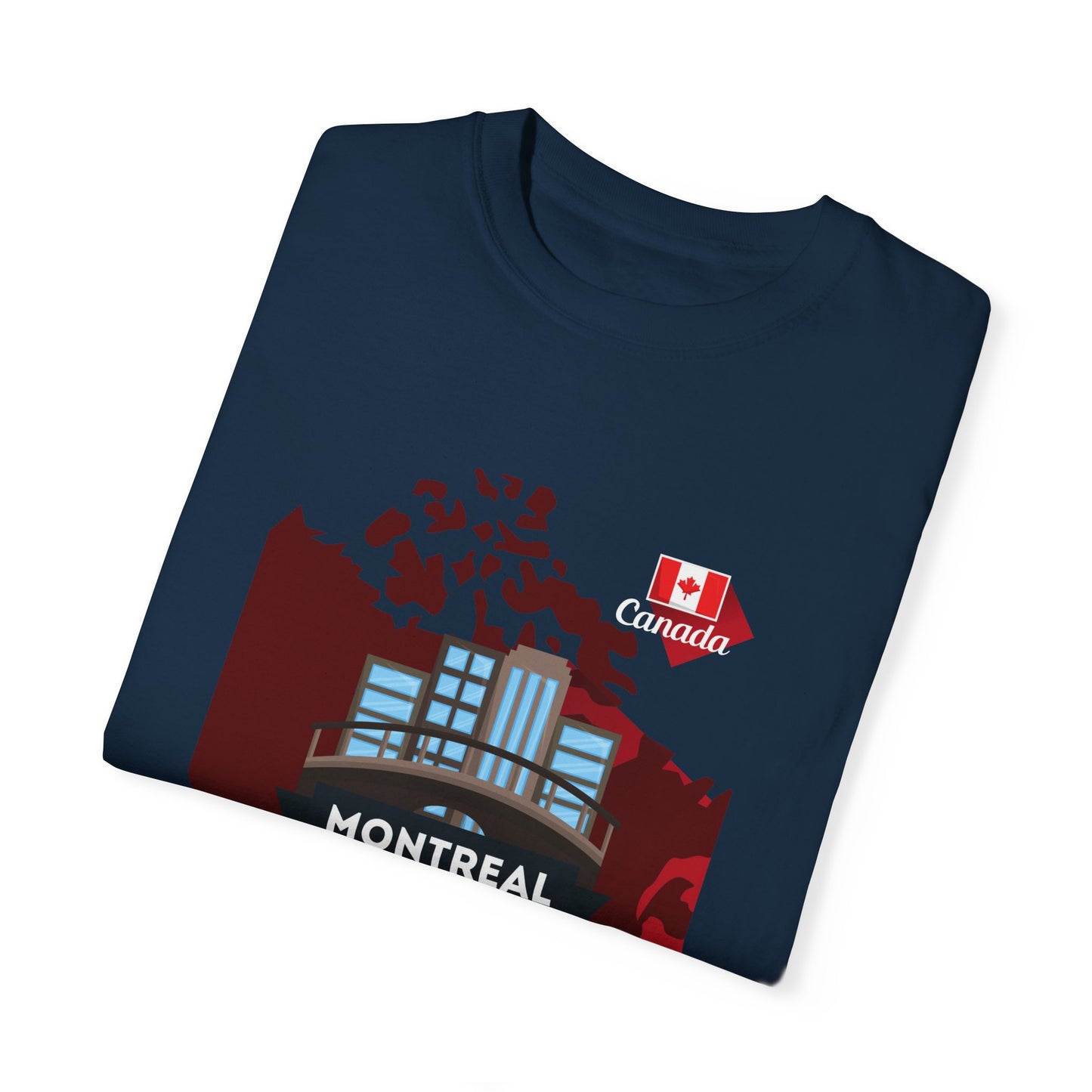 Montreal Graphic Unisex T-Shirt - Perfect for Travelers & Locals - 12201