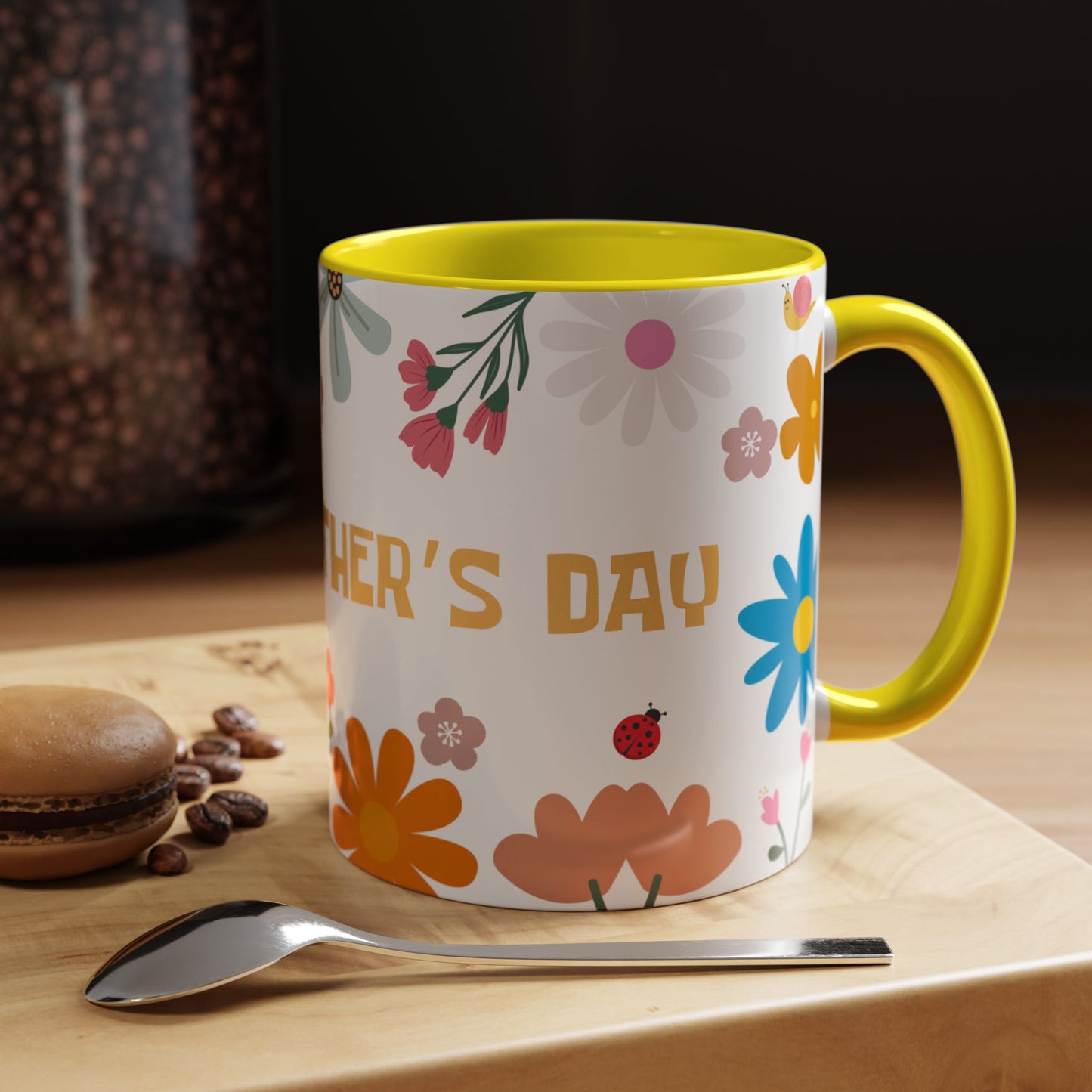 Floral Happy Mother's Day Coffee Mug - 11oz & 15oz - 11915