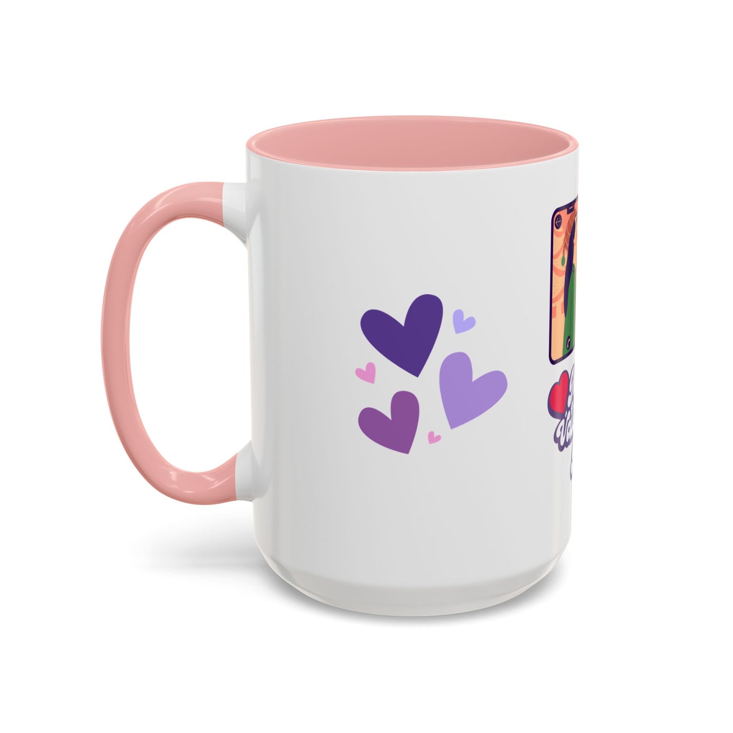 Happy Valentine's Day - Accent Coffee Mug (11, 15oz) - 11593