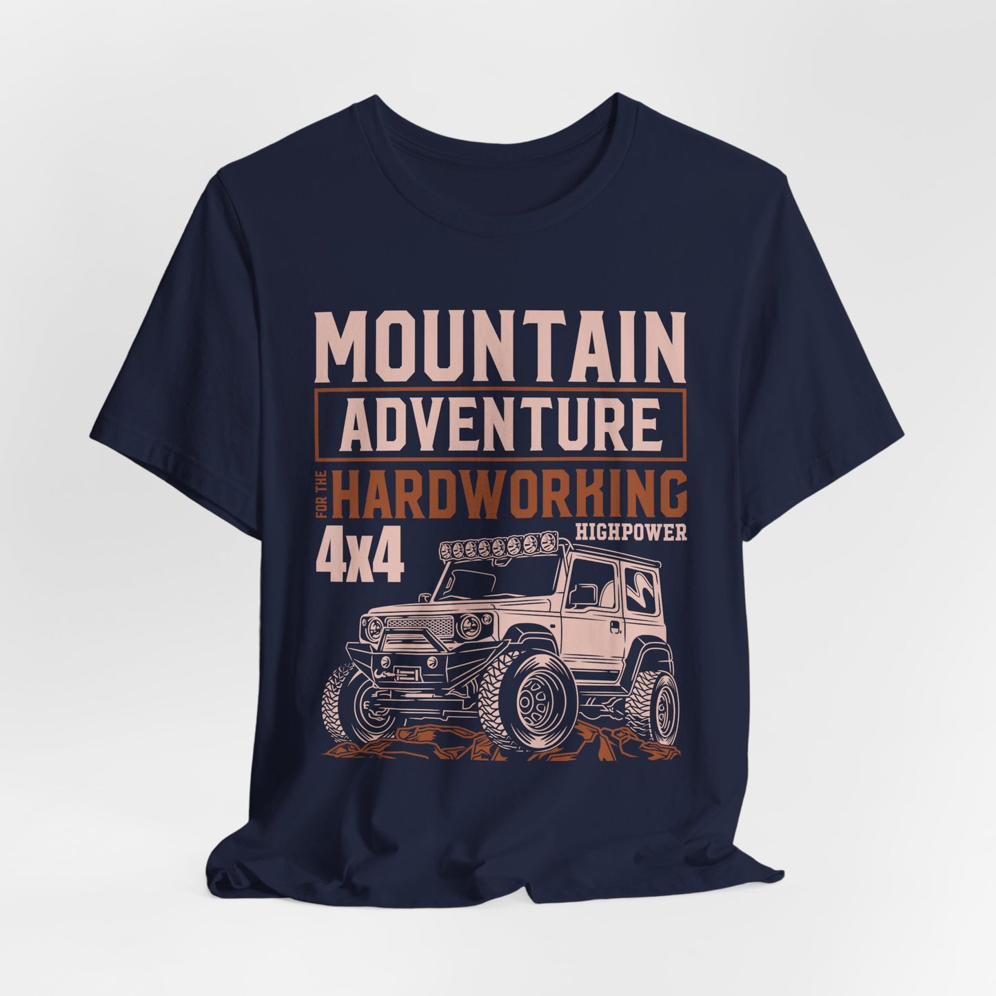 Mountain Adventure, Hardware 4x4 - Unisex Jersey Short Sleeve Tee - 12952