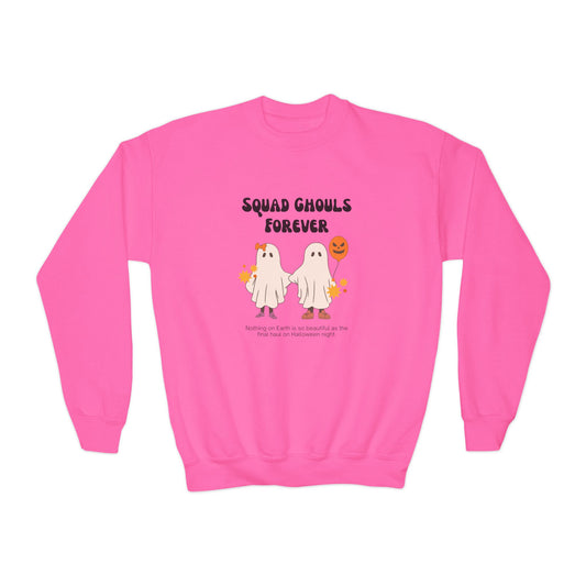 Squad Ghouls Forever - Youth Crewneck Sweatshirt