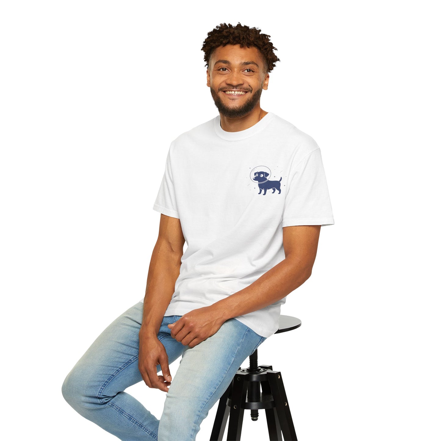 Space Dogs T-Shirt – Cute Astronaut Dog Graphic Tee for Dog Lovers - 14680