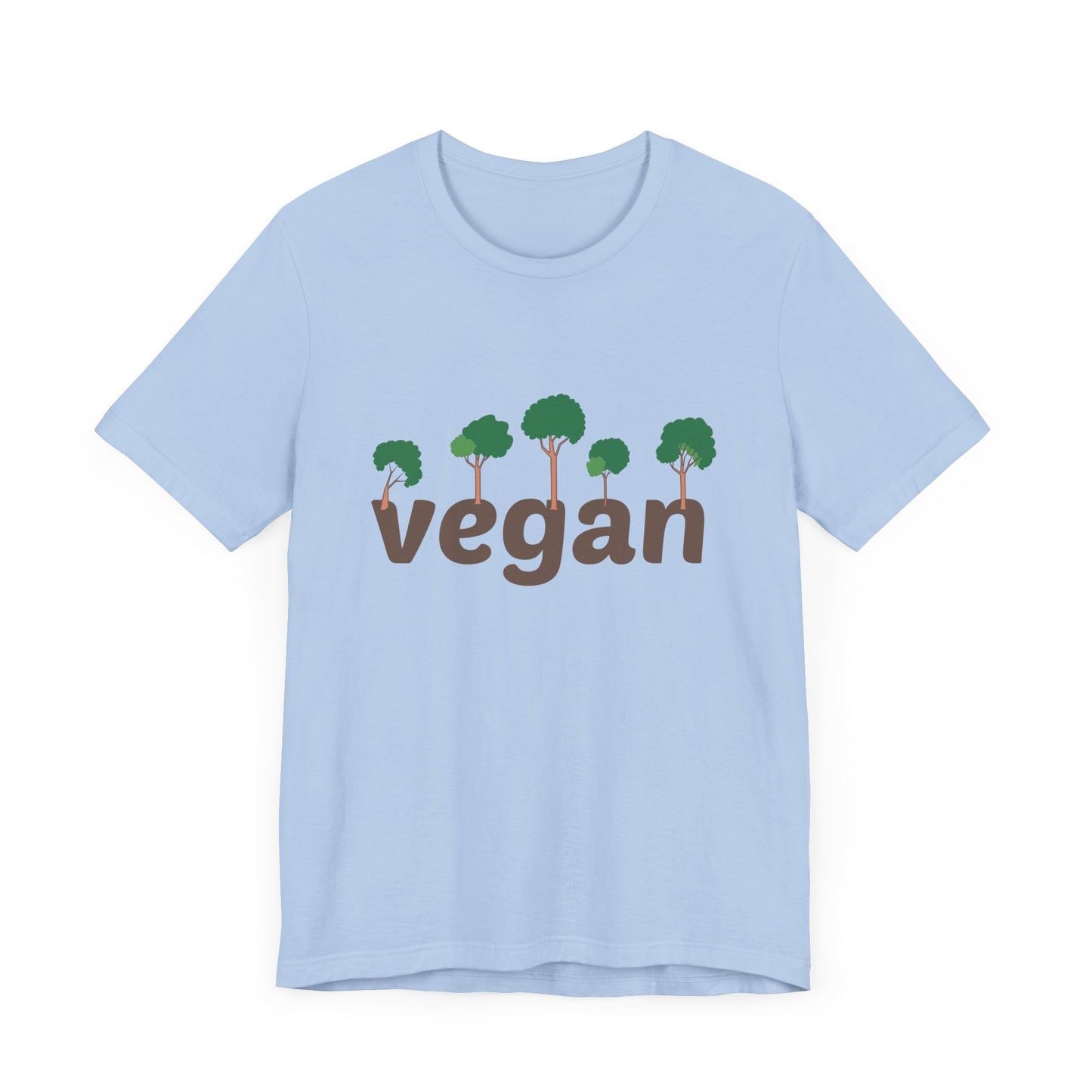 Vegan - Unisex Jersey Short Sleeve Tee