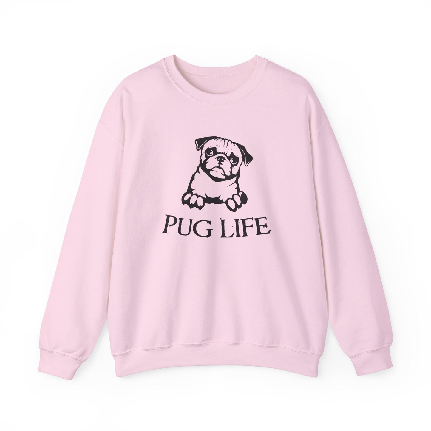 Pug Life - Unisex Heavy Blend™ Crewneck Sweatshirt