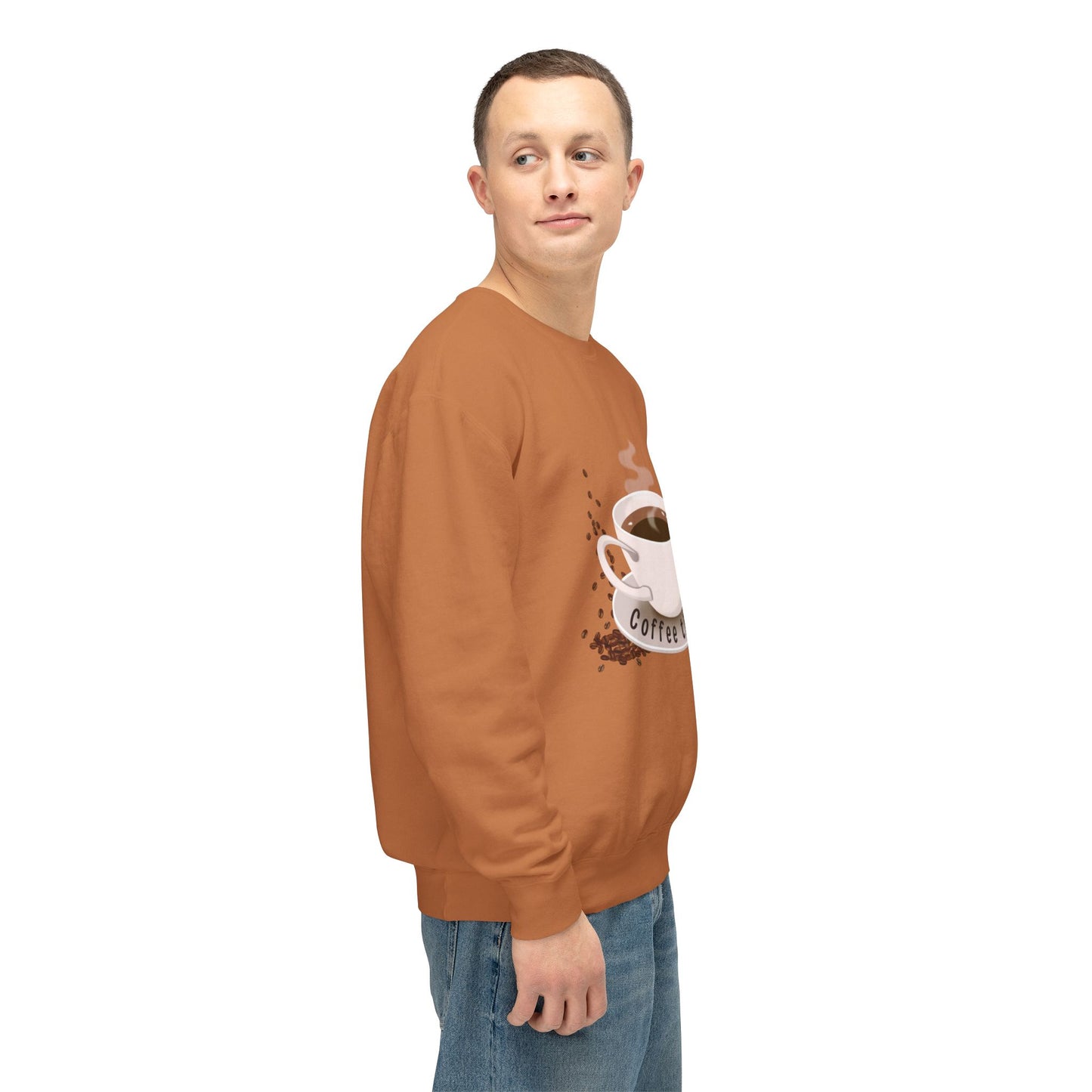 Coffee Time - Unisex Lightweight Crewneck Sweatshirt - 11289