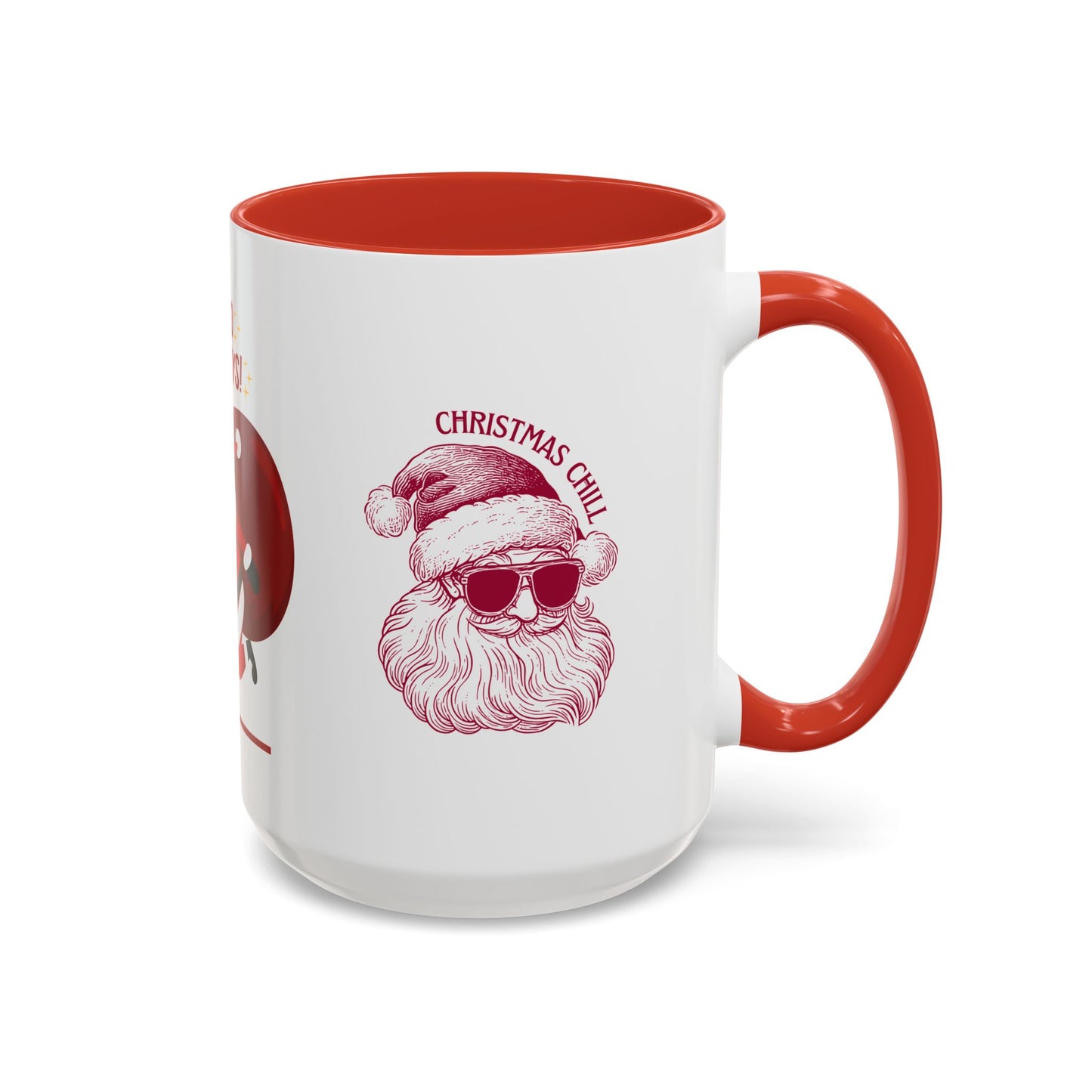 Santa, Ho Ho Holidays  - Accent Coffee Mug (11, 15oz)