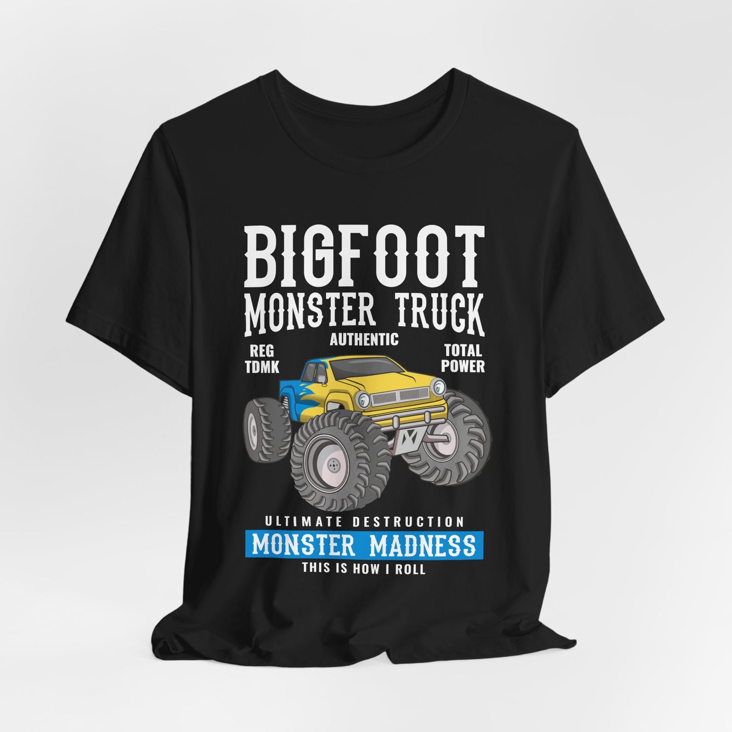 Bigfoot Monster Truck - Unisex Jersey Short Sleeve Tee - 12955