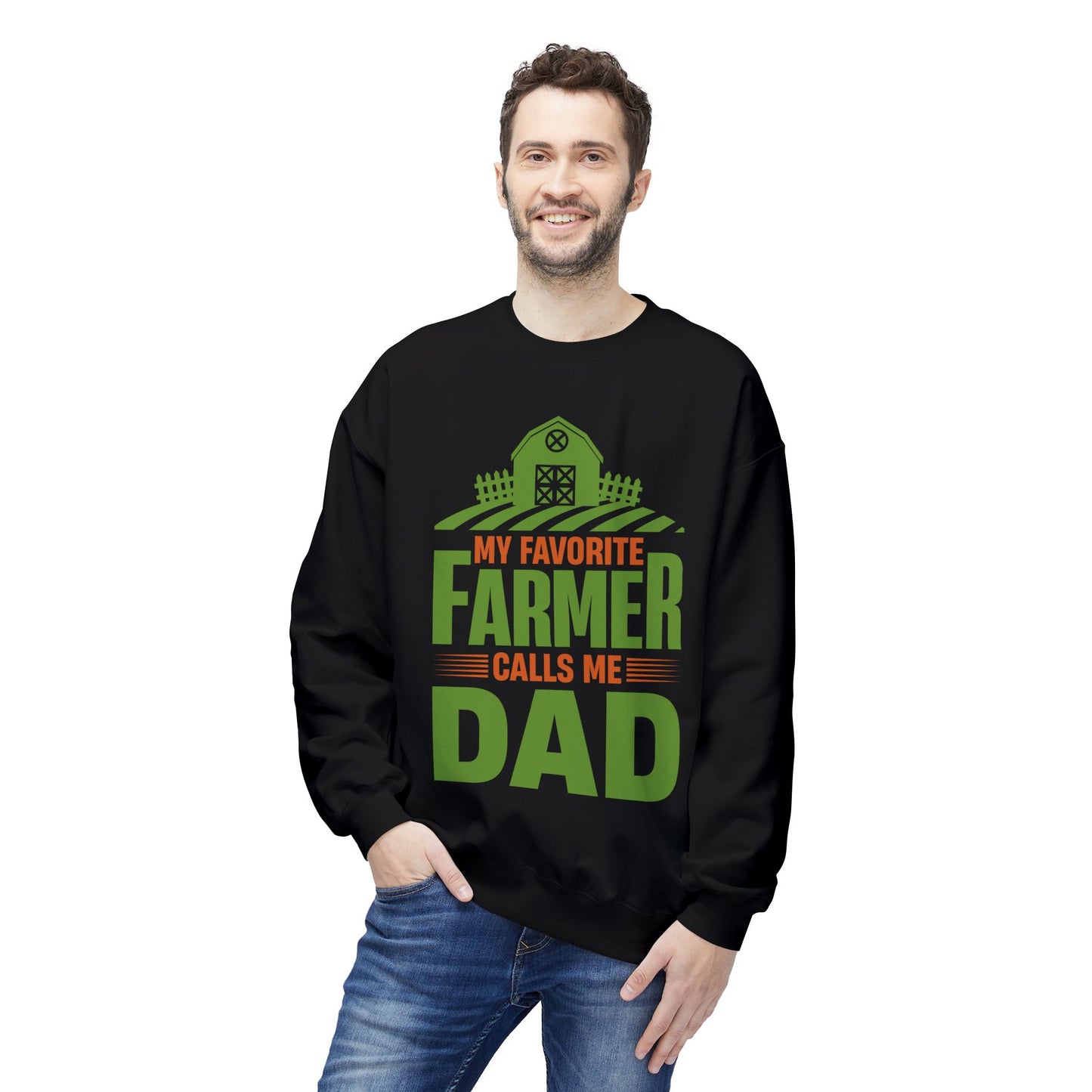 My Favorite Farmer Calls Me Dad Sweatshirt - 12912