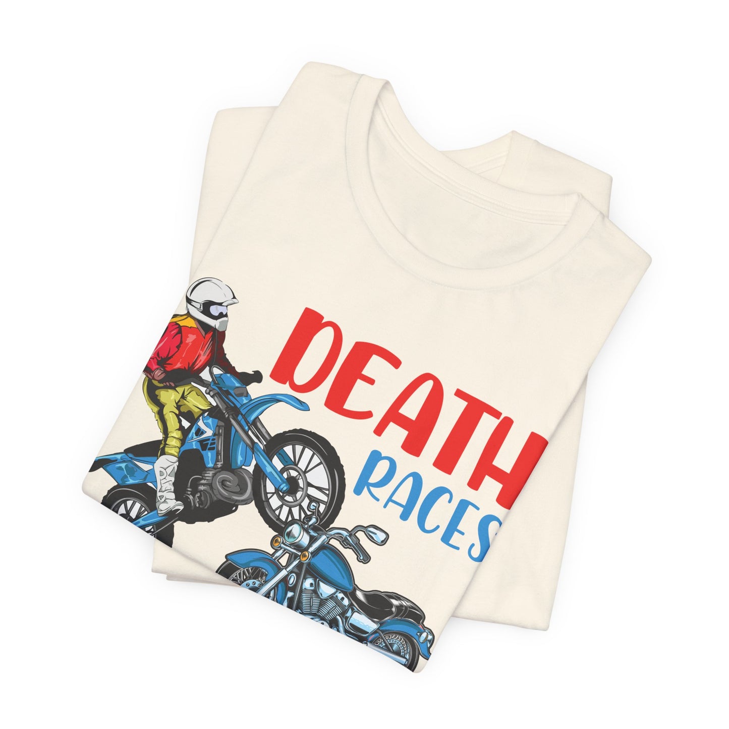 Death Races, Ride and Win - Unisex Jersey Short Sleeve Tee - 13594
