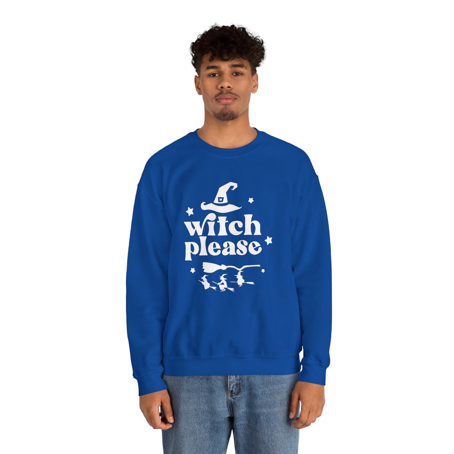 Witch, Please - Unisex Heavy Blend™ Crewneck Sweatshirt