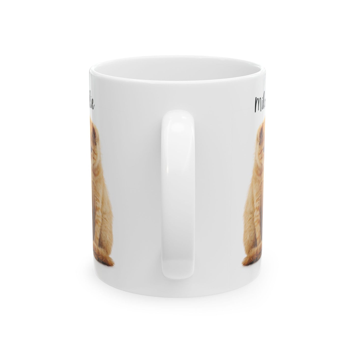 Personalized Pet Lover Ceramic Mug - Custom Dog & Cat Gifts, Animal Coffee Cup, Unique Present for Pet Owners - 14210