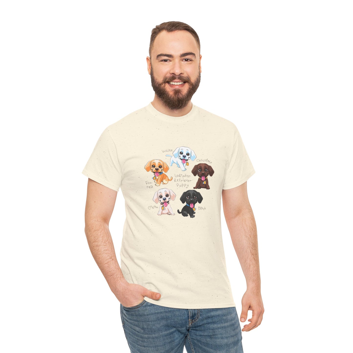 Puppies - Unisex Heavy Cotton Tee - 10277