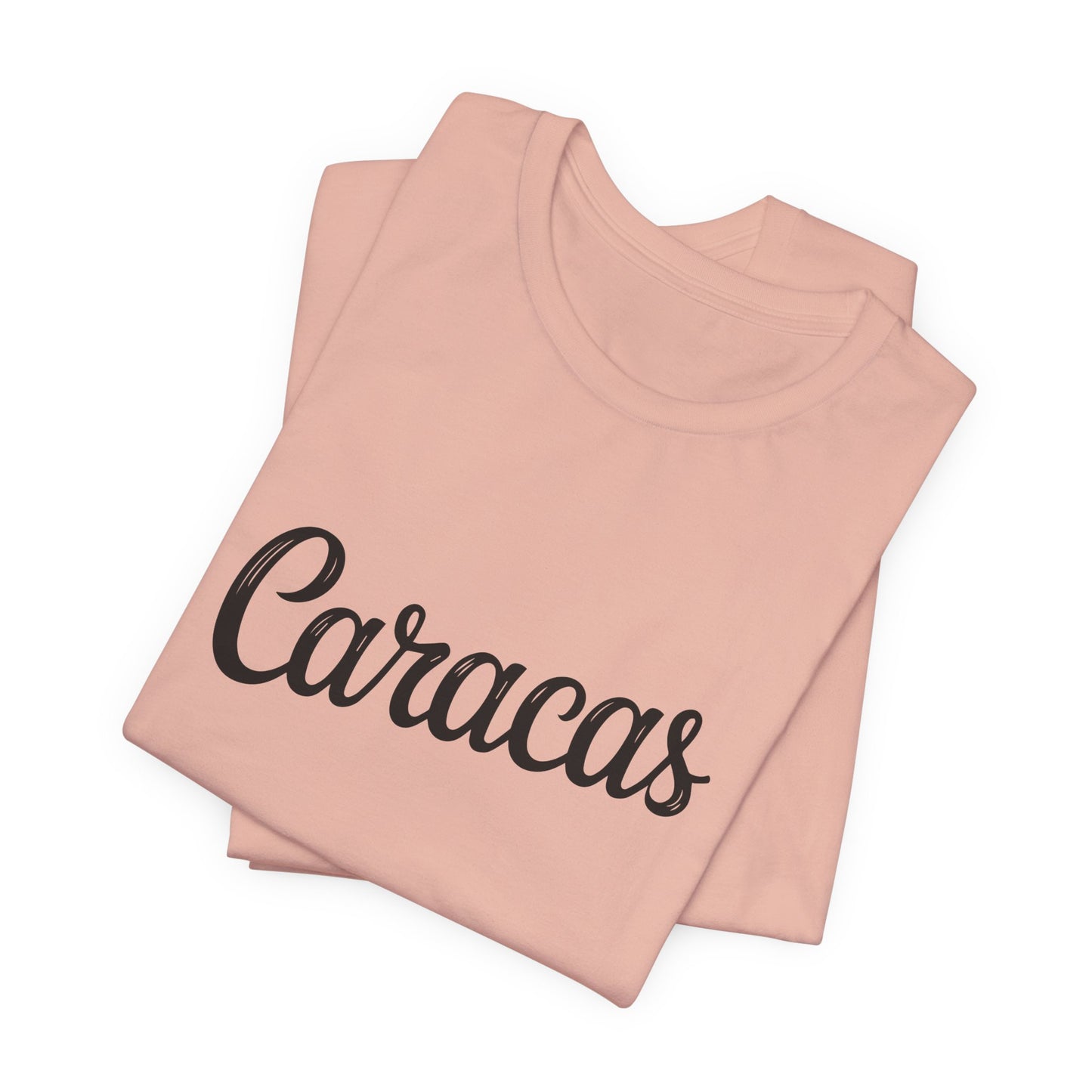 Caracas Unisex Jersey Short Sleeve Tee - Casual Graphic T-Shirt for Everyday Wear - 12270