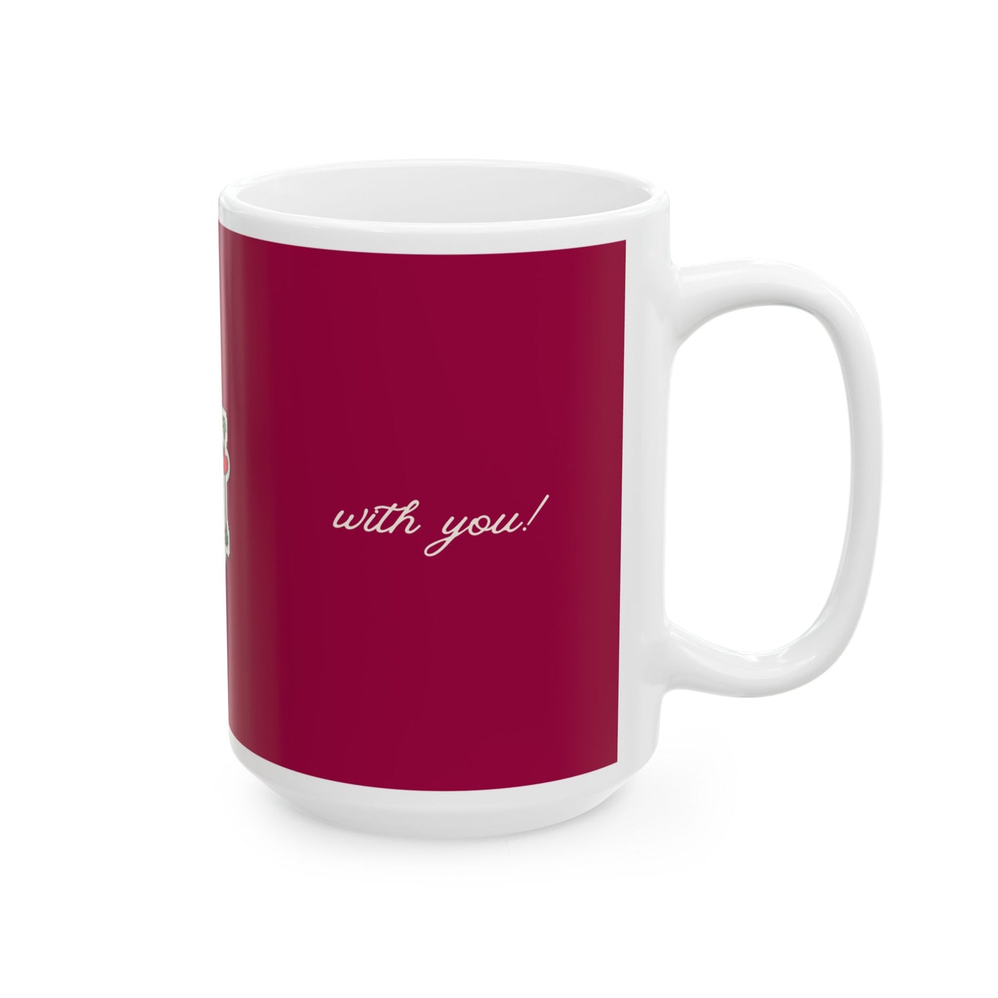 Birds, Love is Here.. With You - Ceramic Mug, (11oz, 15oz) - 11089