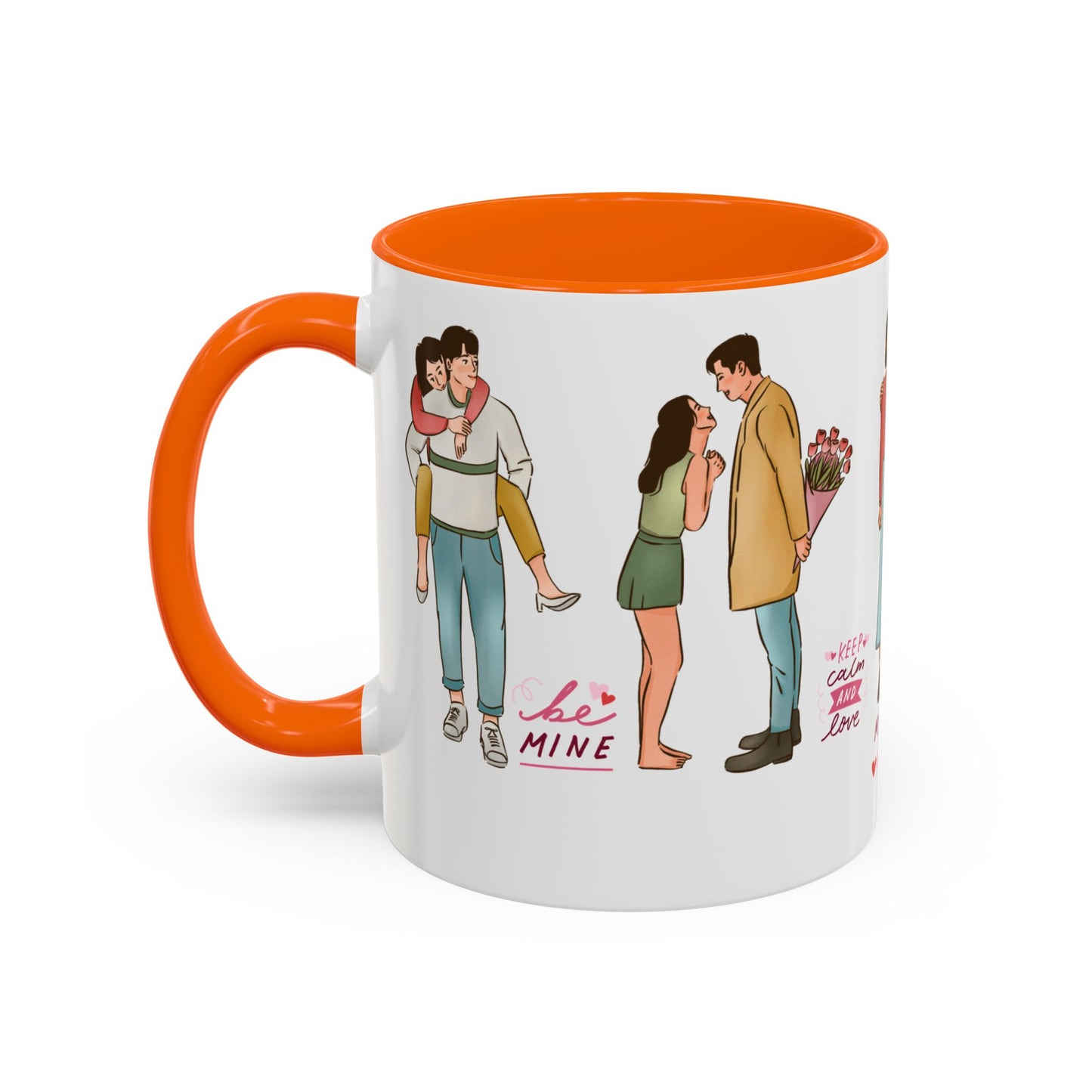 My Heart is Yours - Accent Coffee Mug (11, 15oz) - 11576